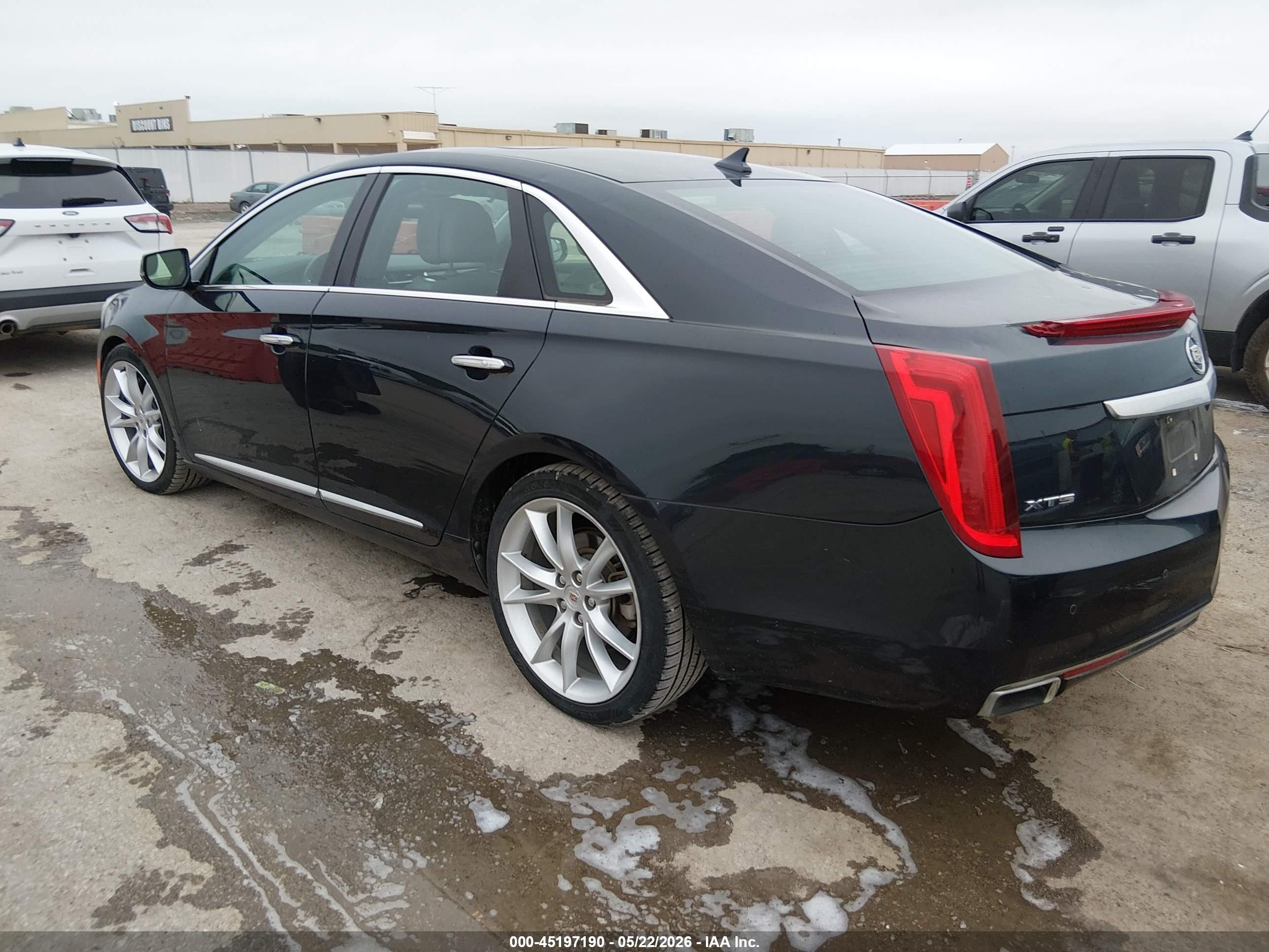 2013 Cadillac Xts Premium Dark Blue vin: 2G61S5S36D9214492