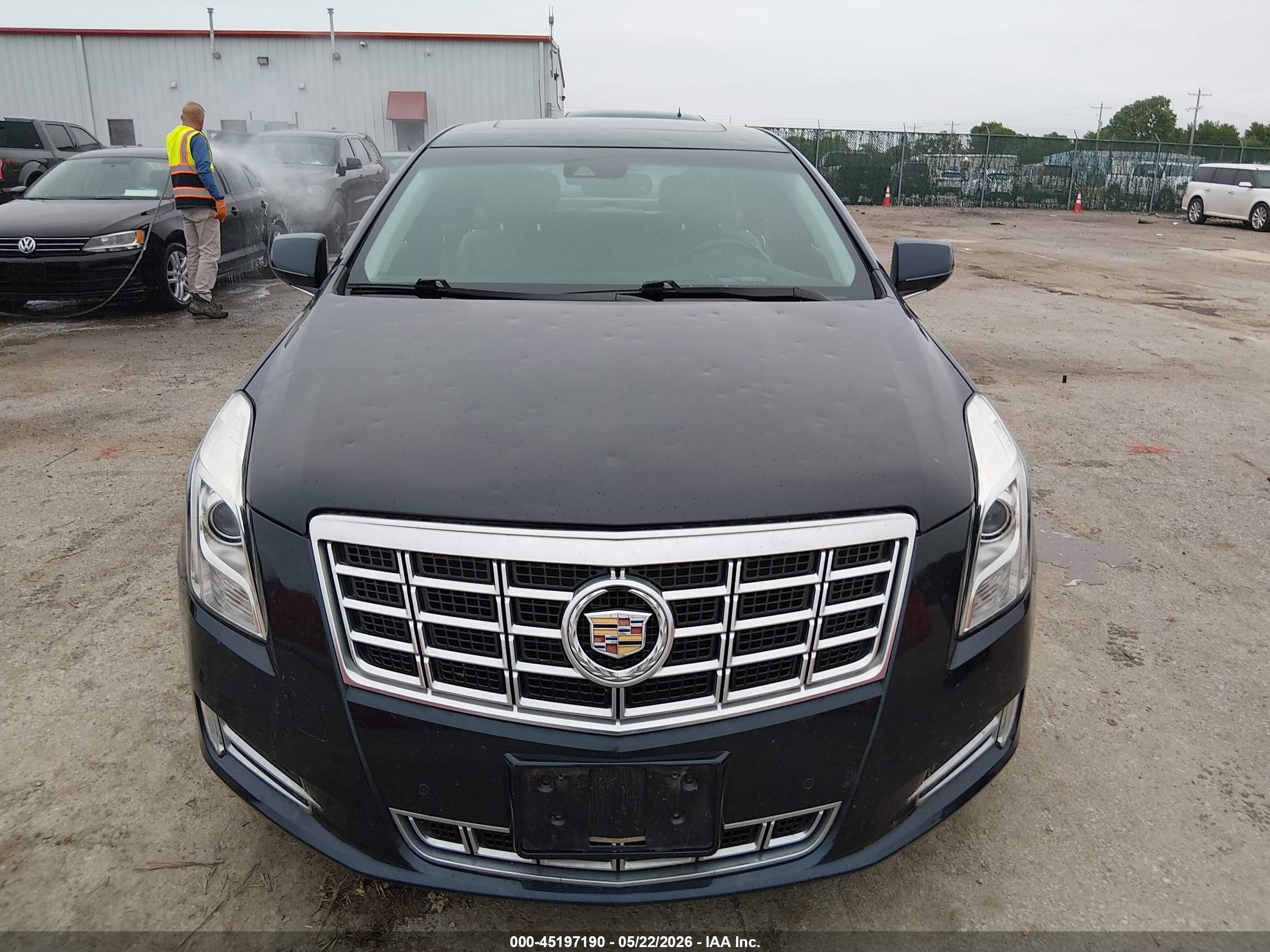 2013 Cadillac Xts Premium Dark Blue vin: 2G61S5S36D9214492