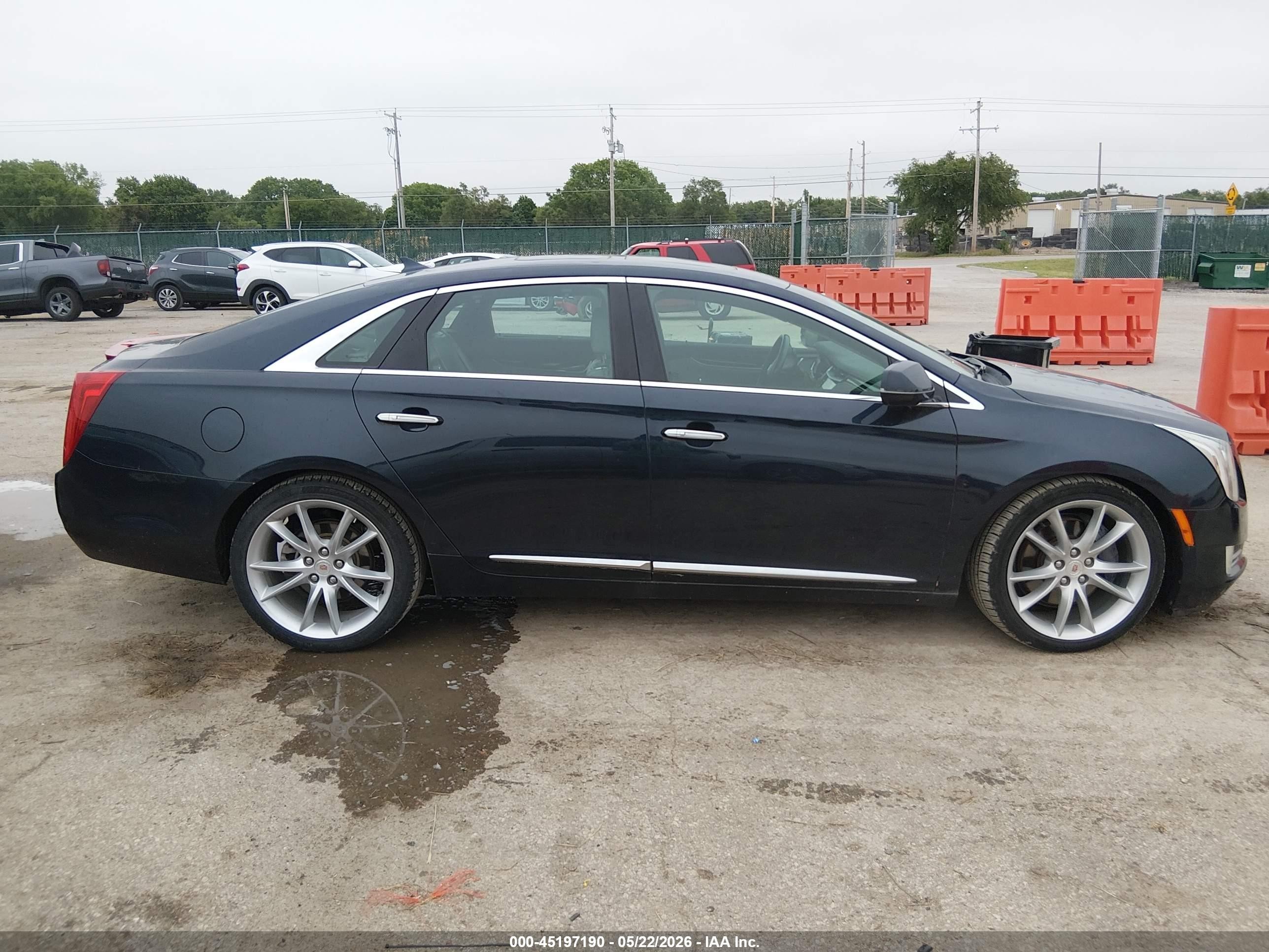 2013 Cadillac Xts Premium Dark Blue vin: 2G61S5S36D9214492