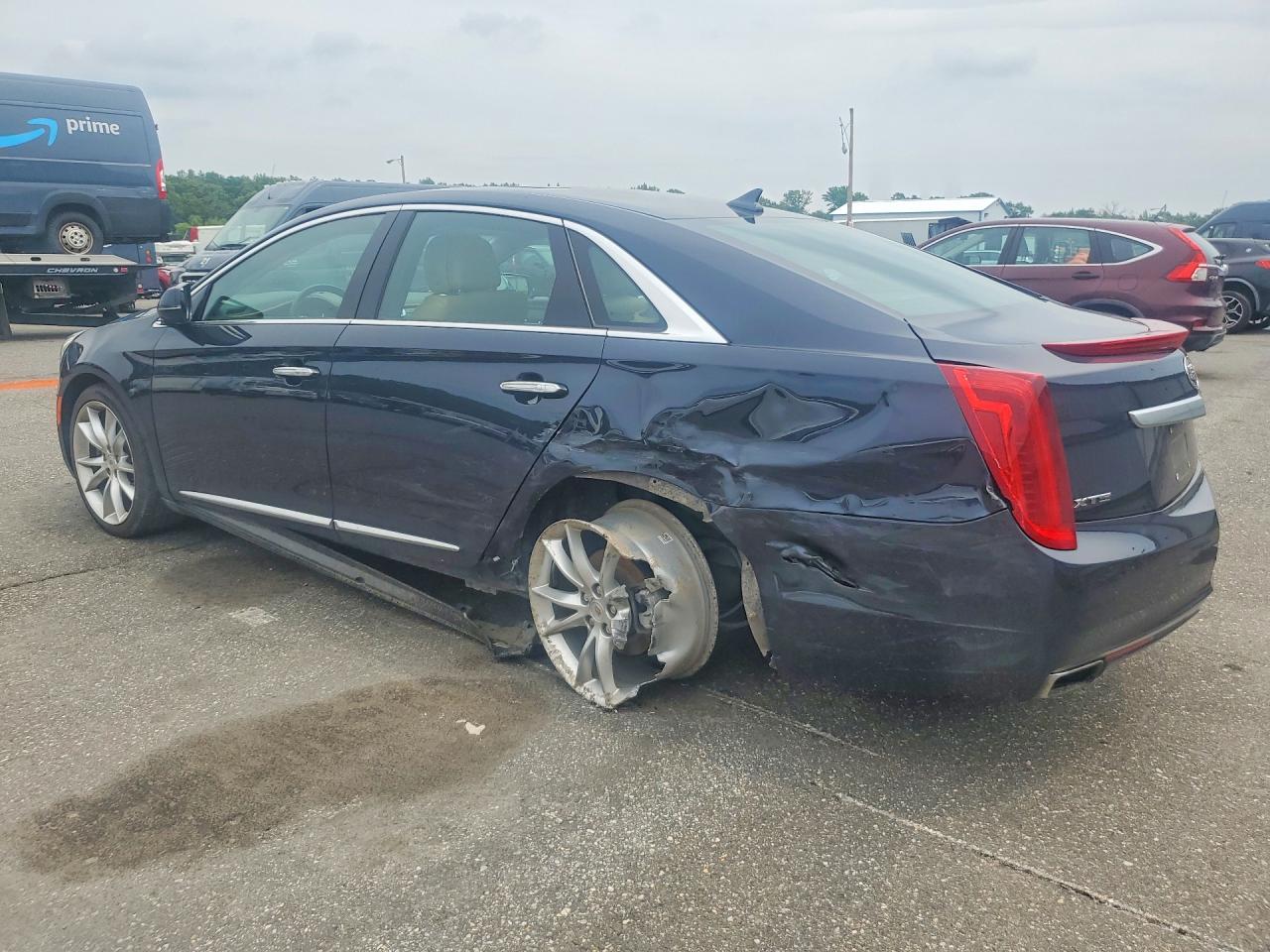 2013 Cadillac Xts Premium Collection Blue vin: 2G61S5S37D9150687