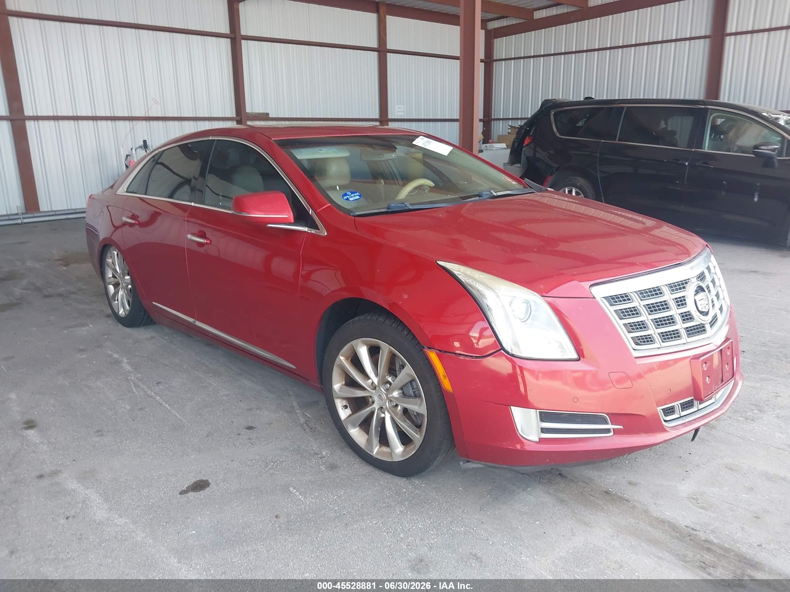 2013 Cadillac Xts Premium Red vin: 2G61S5S38D9117116