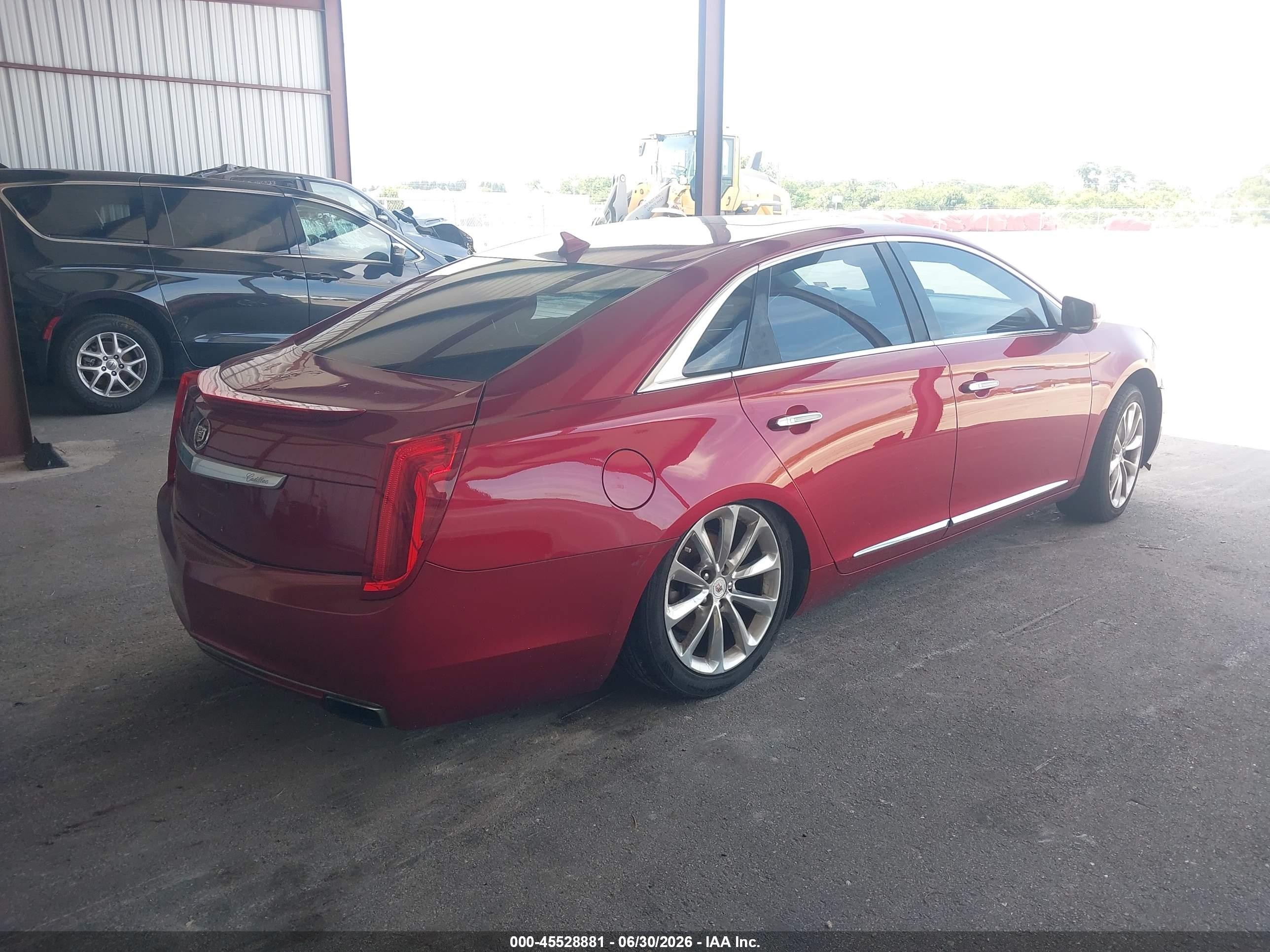 2013 Cadillac Xts Premium Red vin: 2G61S5S38D9117116