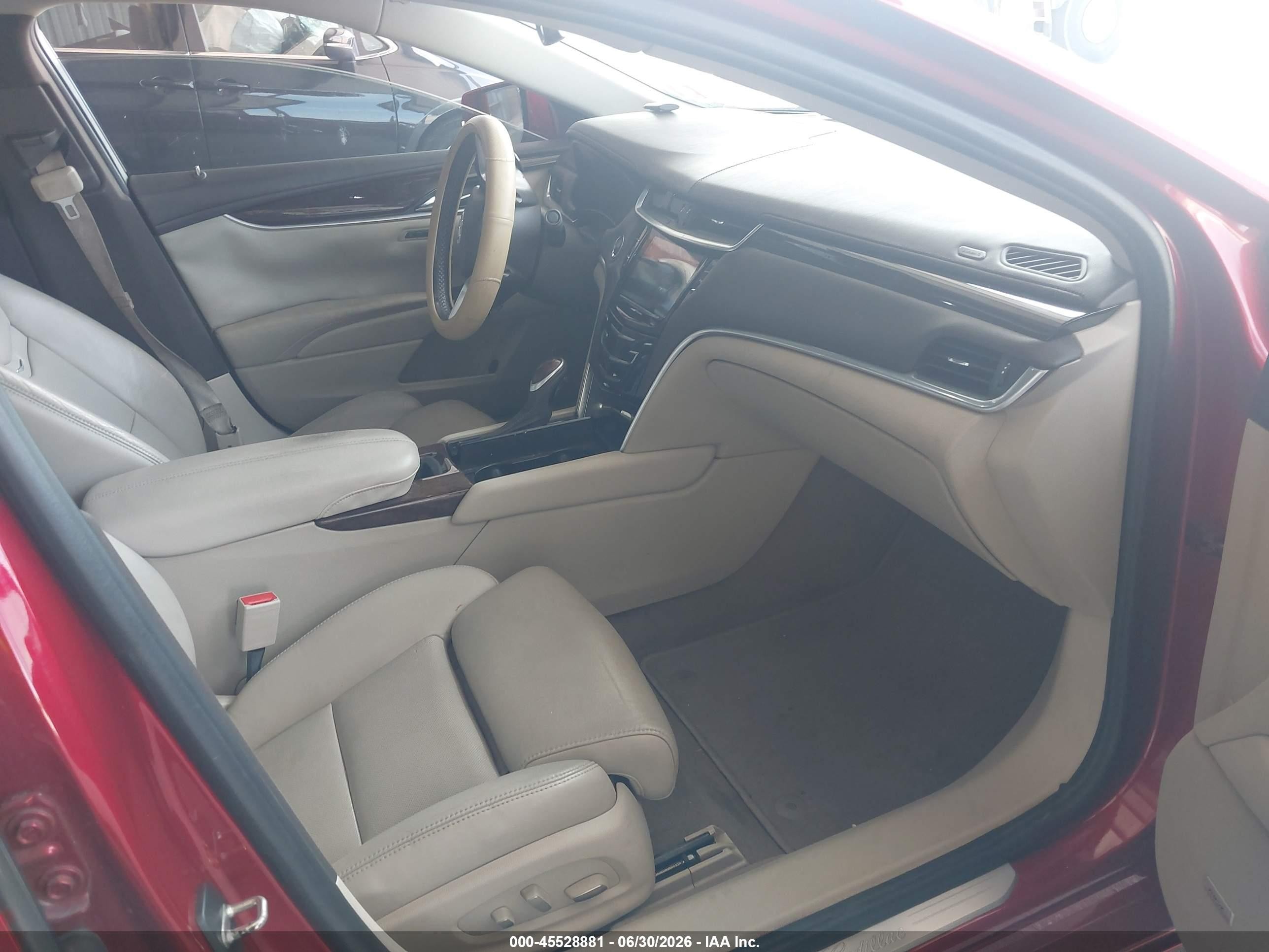 2013 Cadillac Xts Premium Red vin: 2G61S5S38D9117116