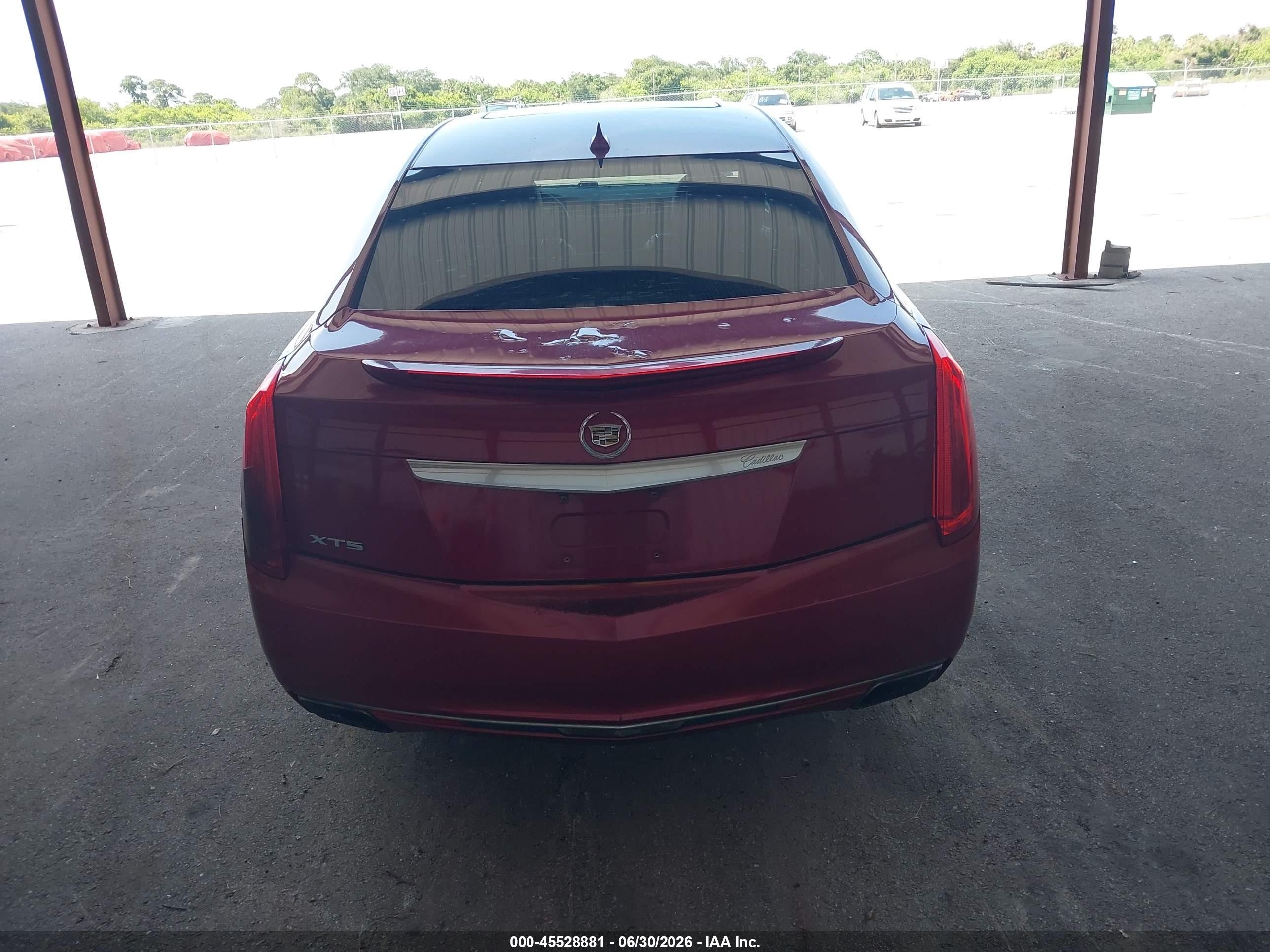 2013 Cadillac Xts Premium Red vin: 2G61S5S38D9117116