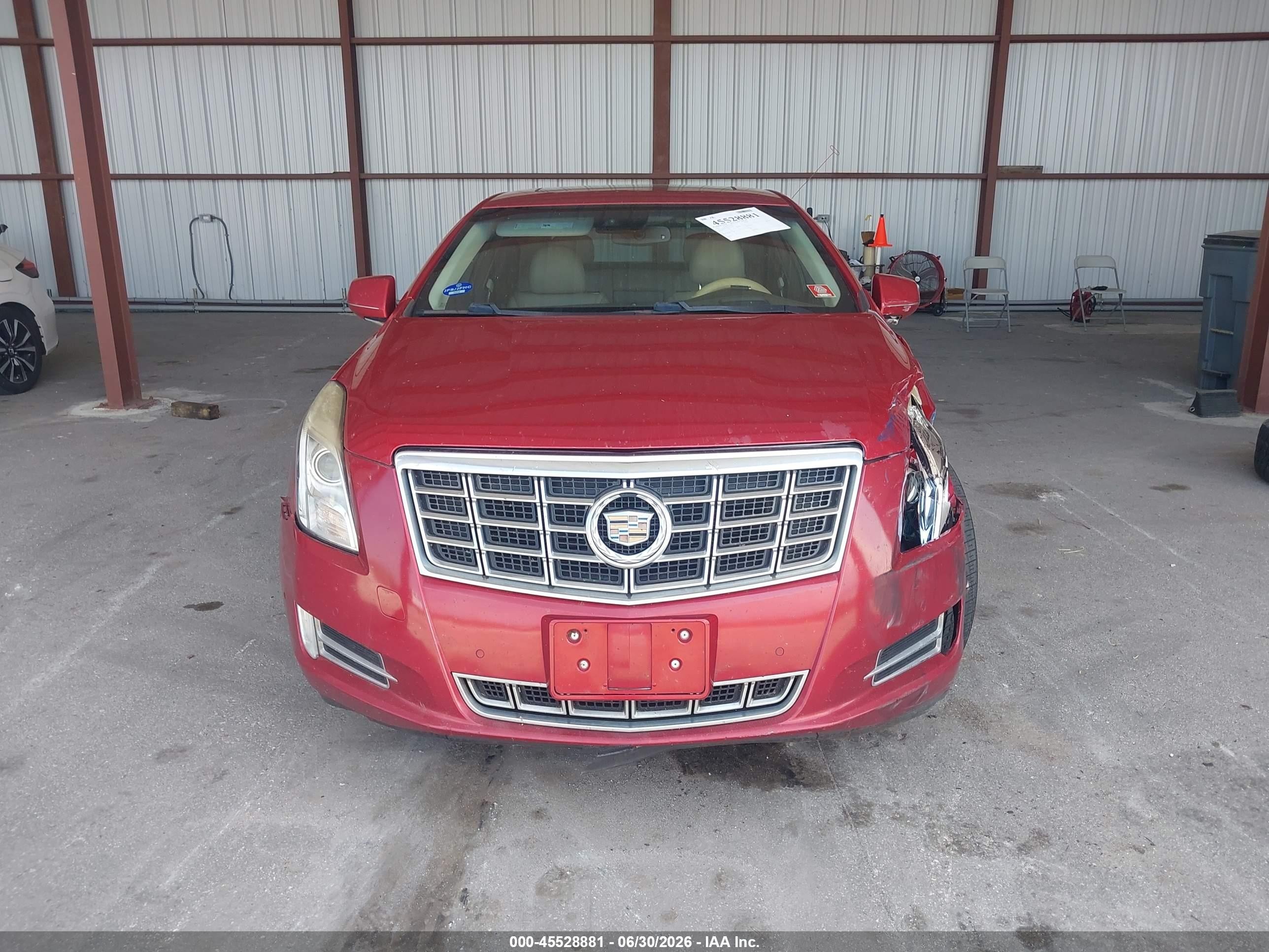 2013 Cadillac Xts Premium Red vin: 2G61S5S38D9117116