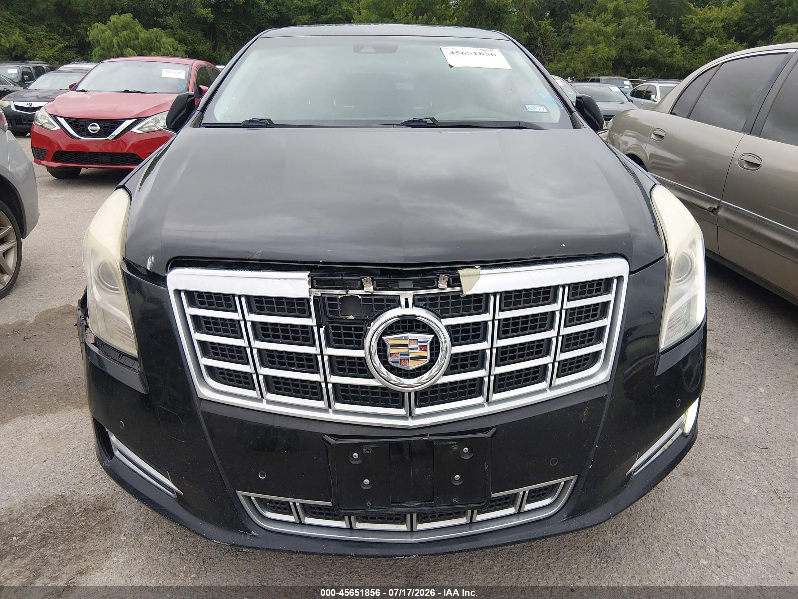 2013 Cadillac Xts Premium Black vin: 2G61S5S38D9126494