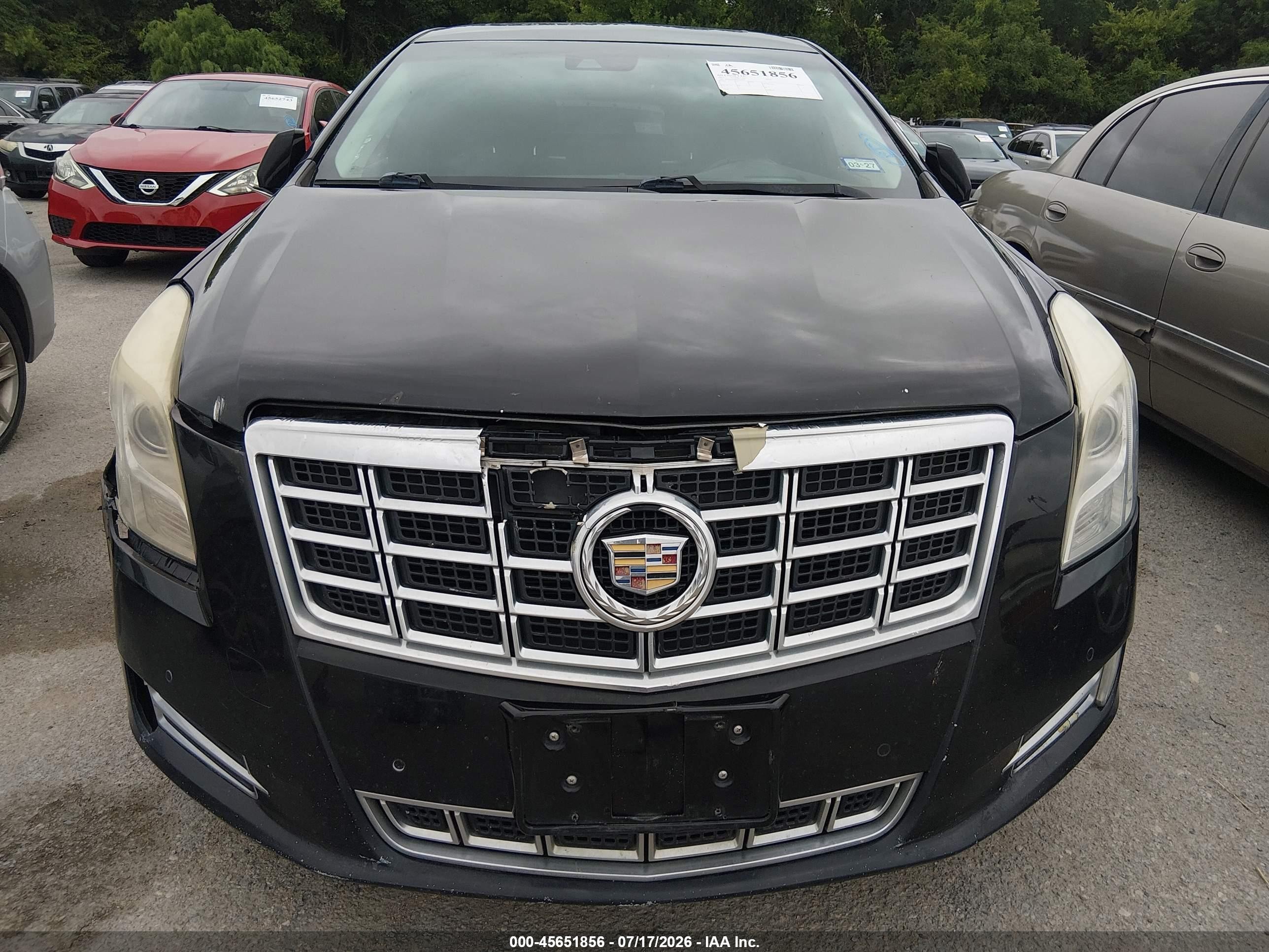 2013 Cadillac Xts Premium Black vin: 2G61S5S38D9126494