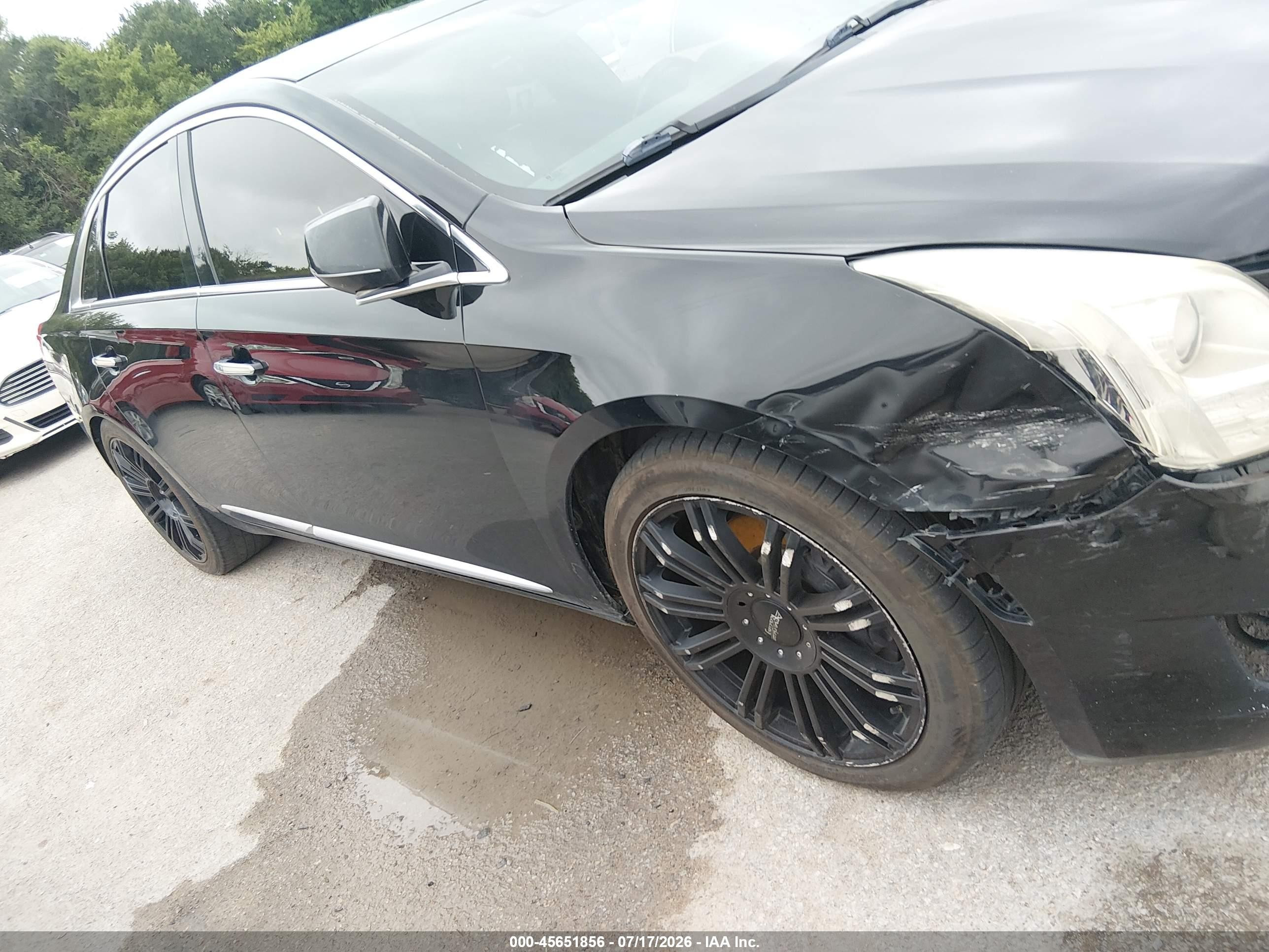2013 Cadillac Xts Premium Black vin: 2G61S5S38D9126494