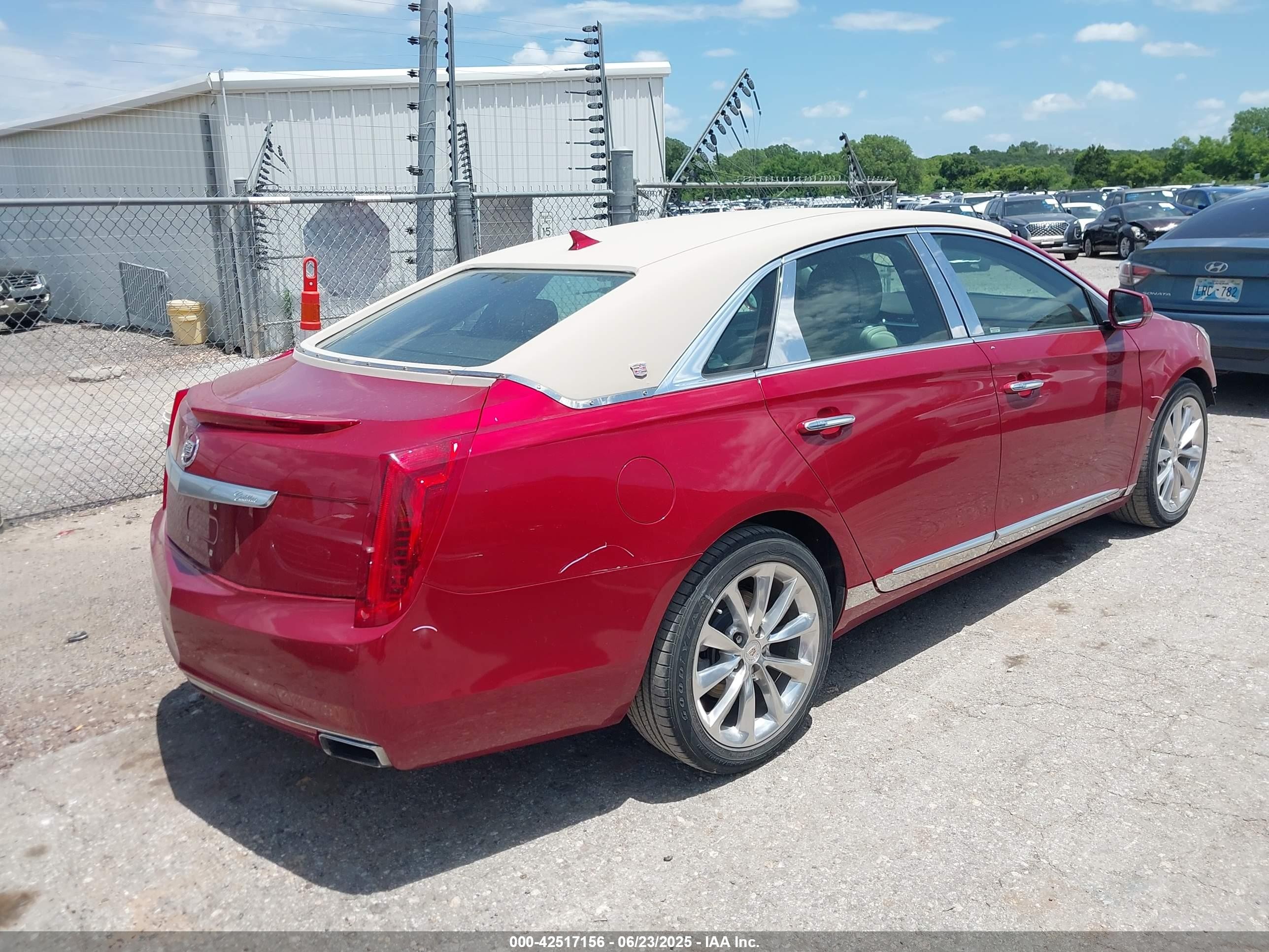 2013 Cadillac Xts Premium Red vin: 2G61S5S38D9198487
