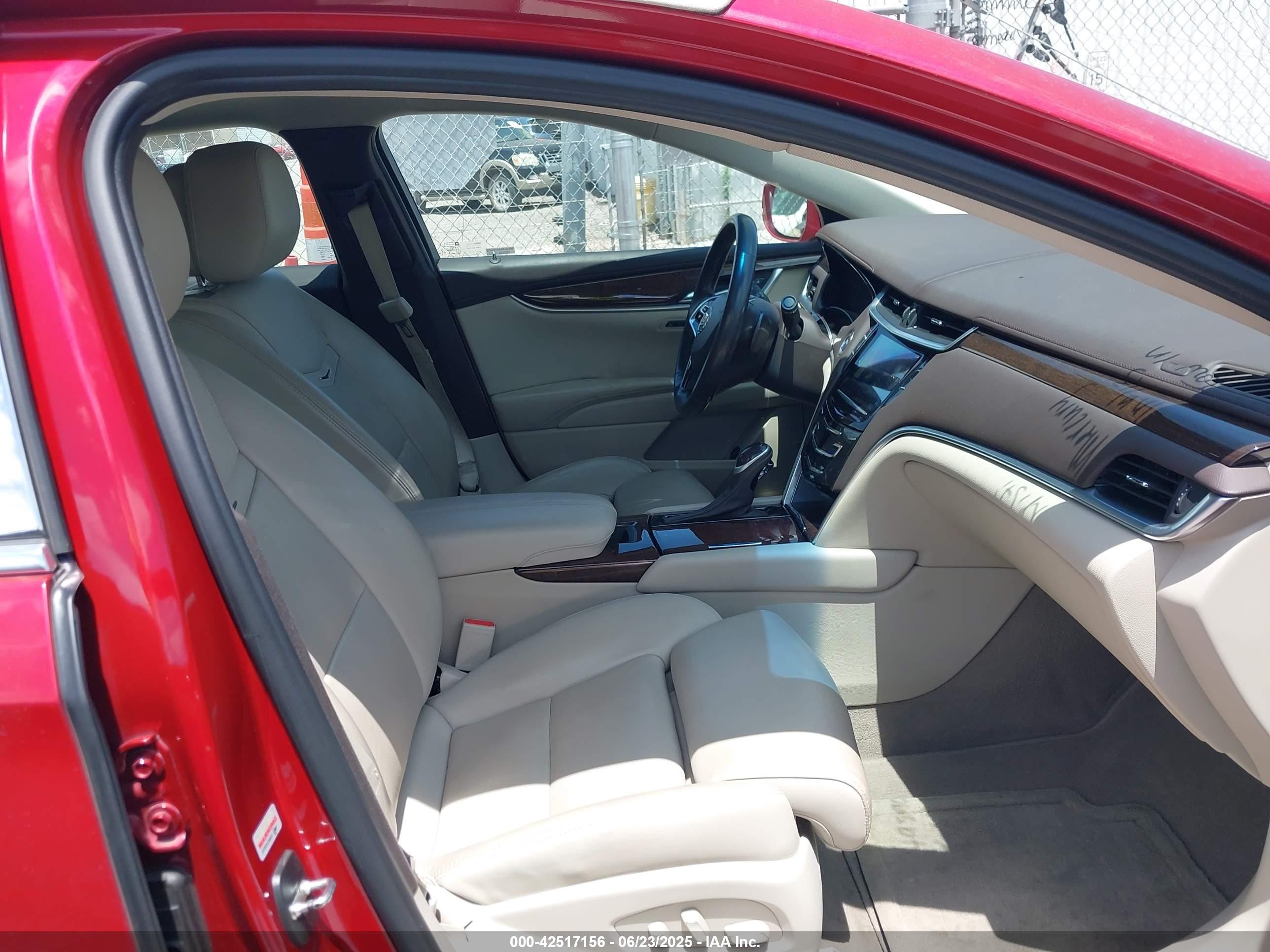 2013 Cadillac Xts Premium Red vin: 2G61S5S38D9198487
