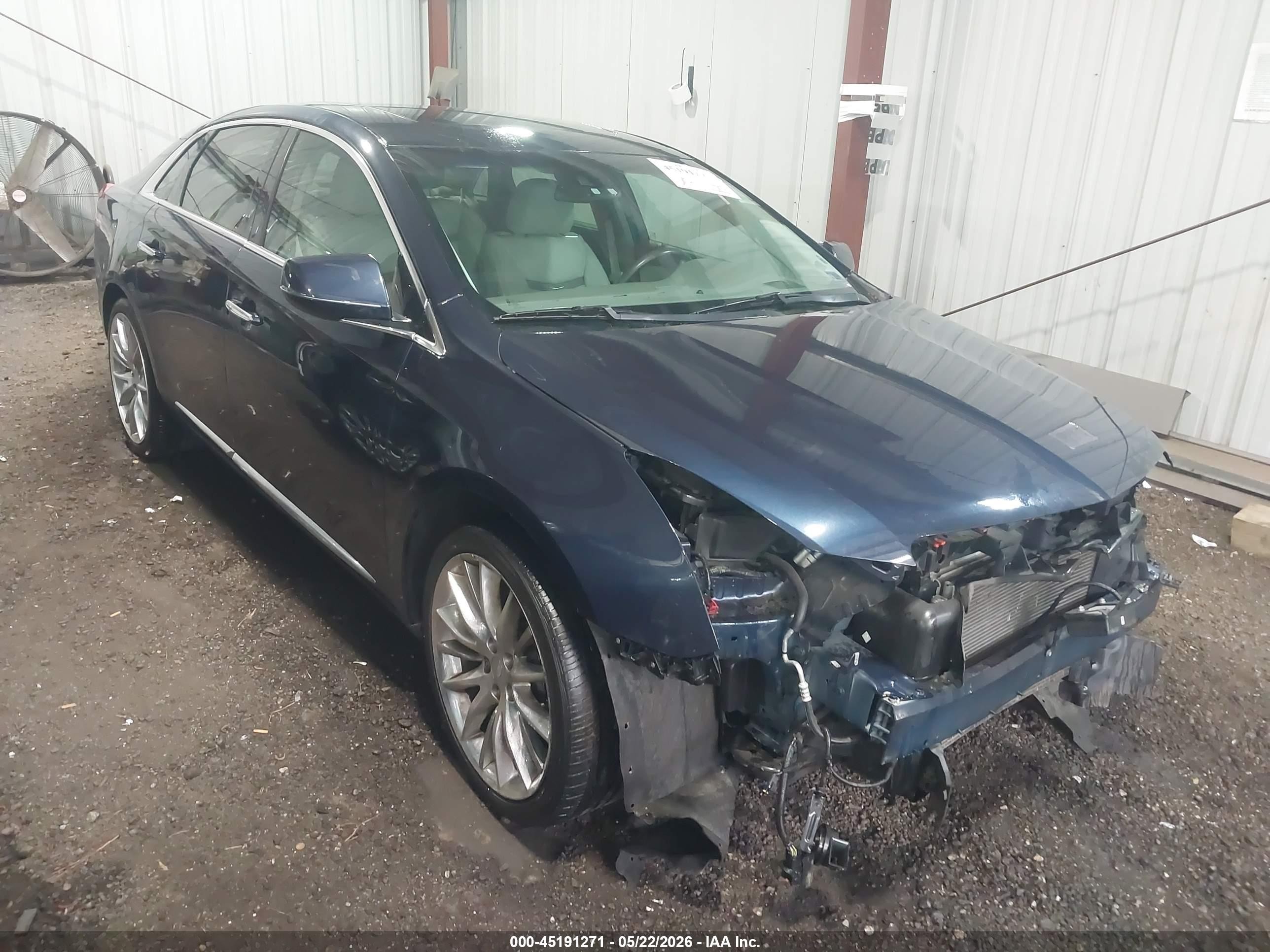 2016 Cadillac Xts Platinum Blue vin: 2G61S5S39G9110616