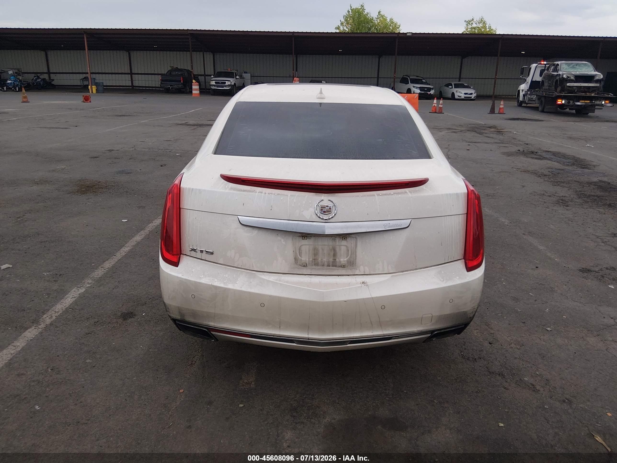 2013 Cadillac Xts Premium Белый vin: 2G61S5S3XD9160422
