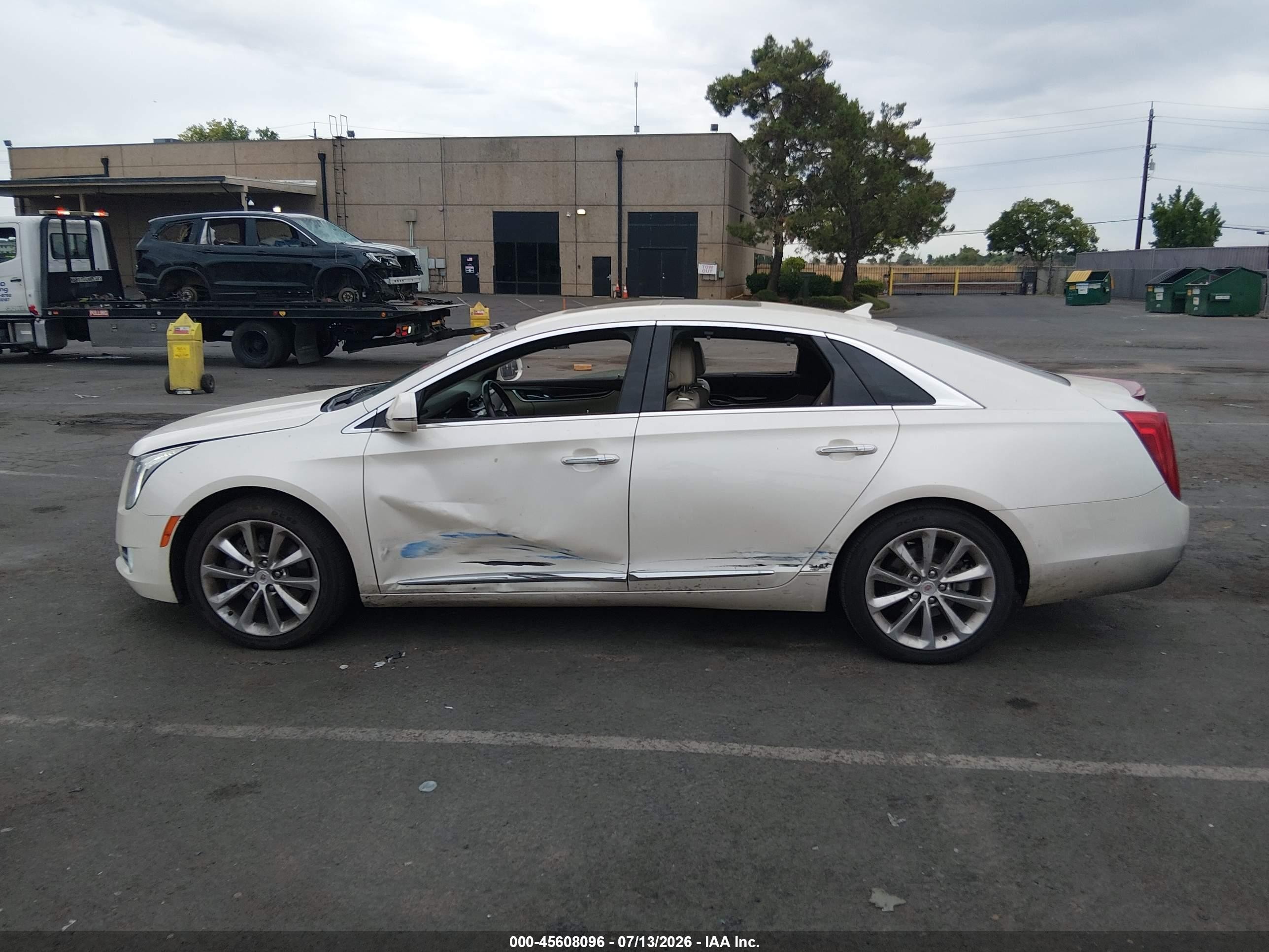 2013 Cadillac Xts Premium Белый vin: 2G61S5S3XD9160422