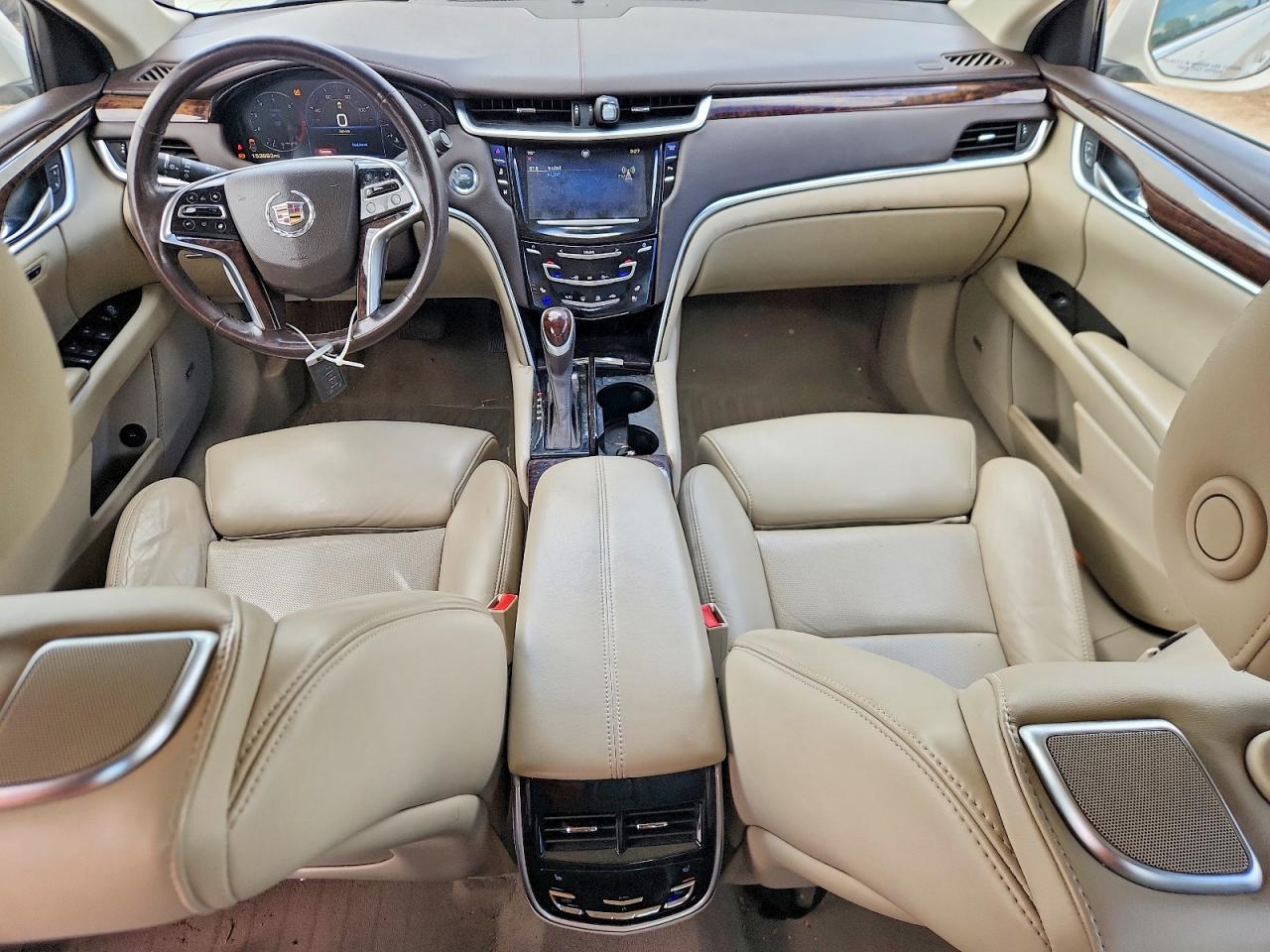 2013 Cadillac Xts Premium Collection White vin: 2G61T5S30D9103188