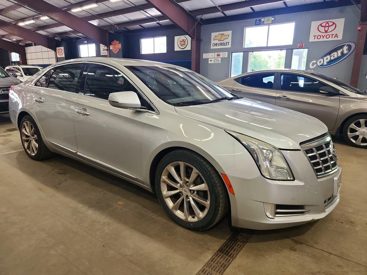 2013 Cadillac Xts Premium Collection Silver vin: 2G61T5S30D9108245