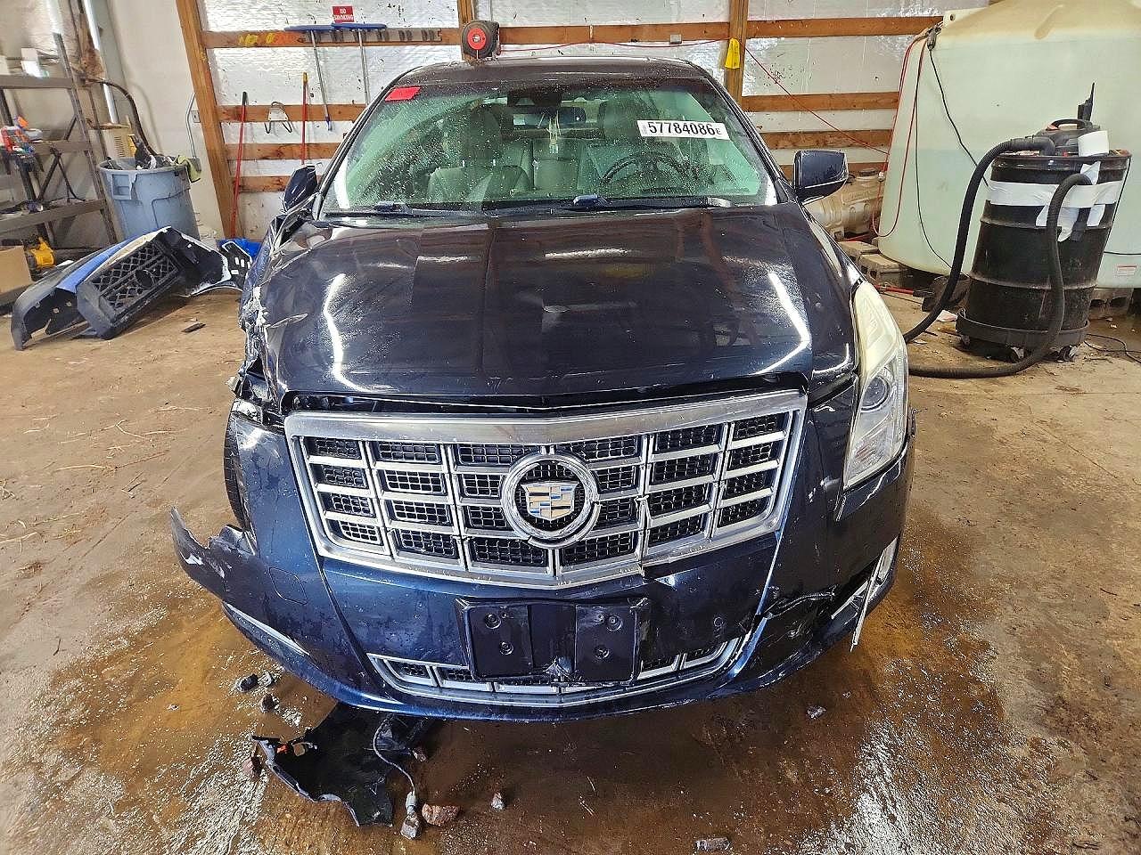 2013 Cadillac Xts Premium Collection Blue vin: 2G61T5S30D9132383