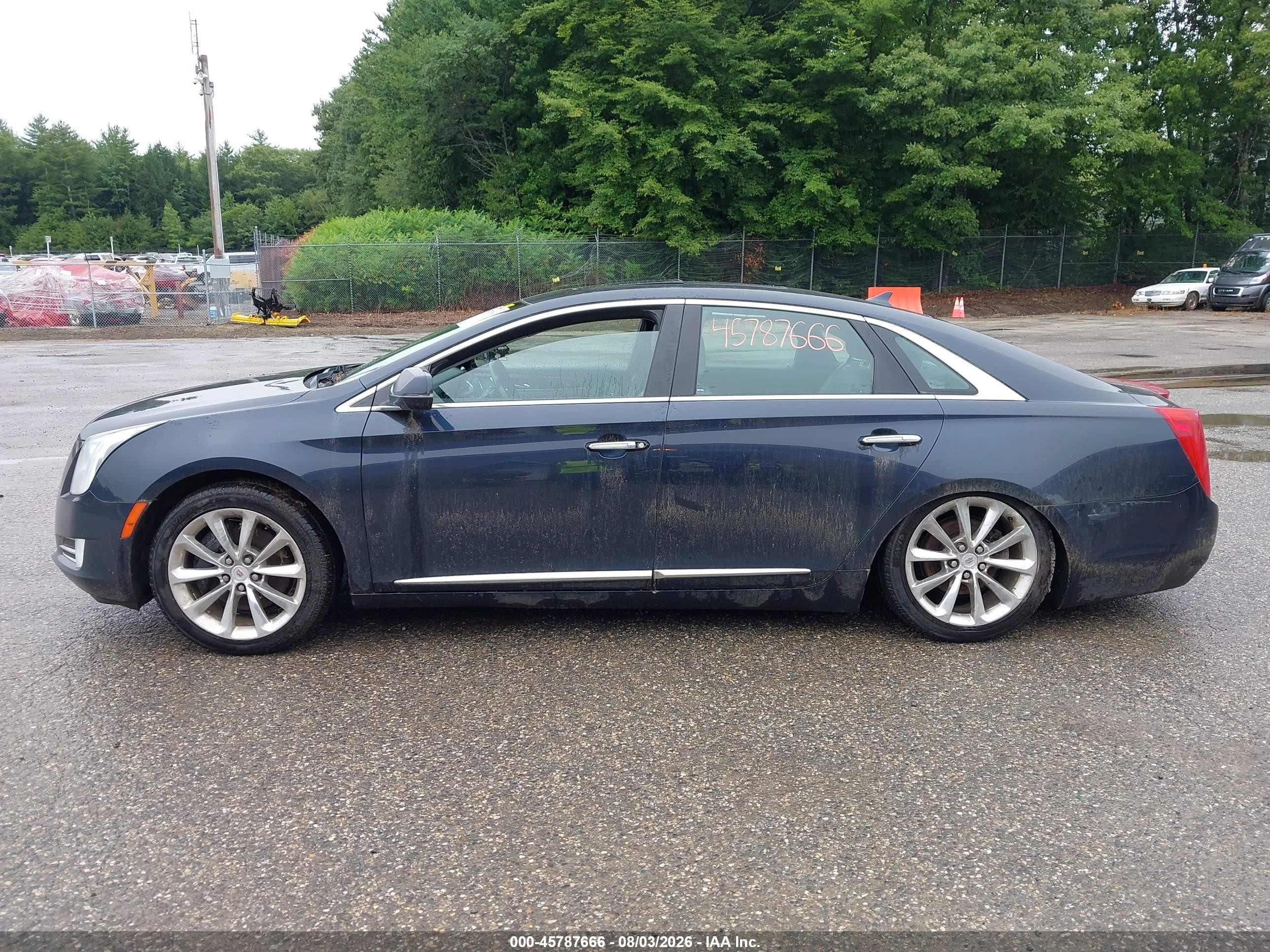 2013 Cadillac Xts Premium Blue vin: 2G61T5S30D9197928