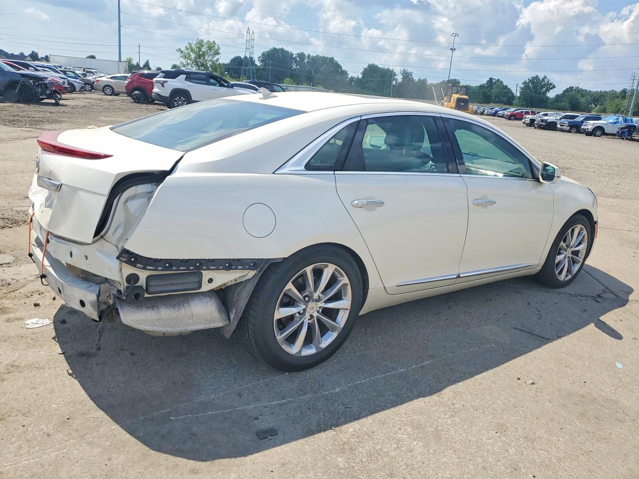 2013 Cadillac Xts Premium Collection White vin: 2G61T5S31D9102311