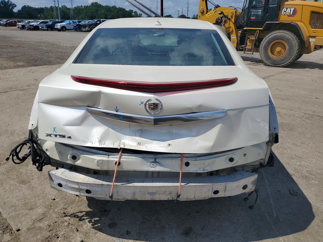 2013 Cadillac Xts Premium Collection White vin: 2G61T5S31D9102311