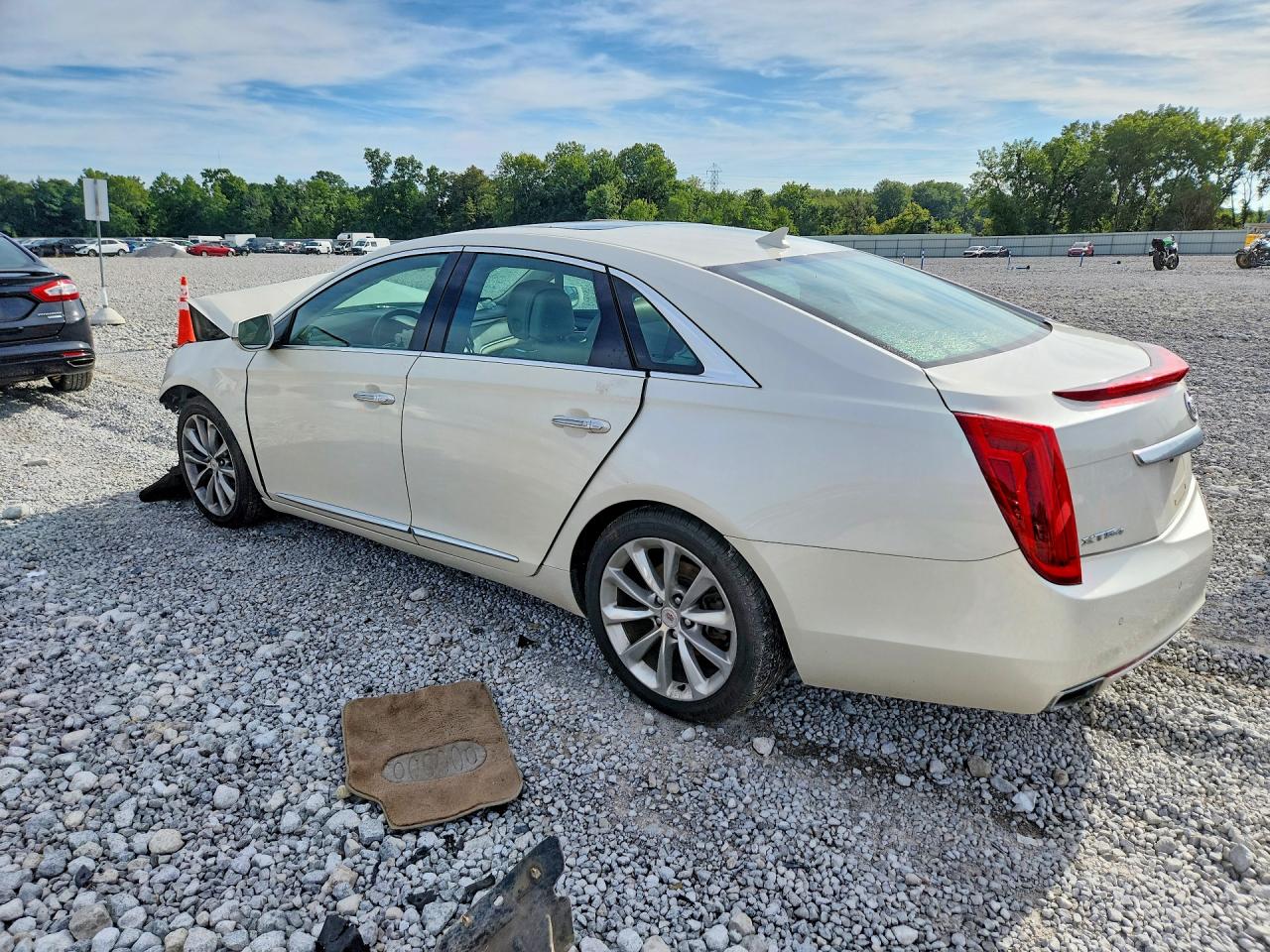 2013 Cadillac Xts Premium Collection White vin: 2G61T5S31D9102874