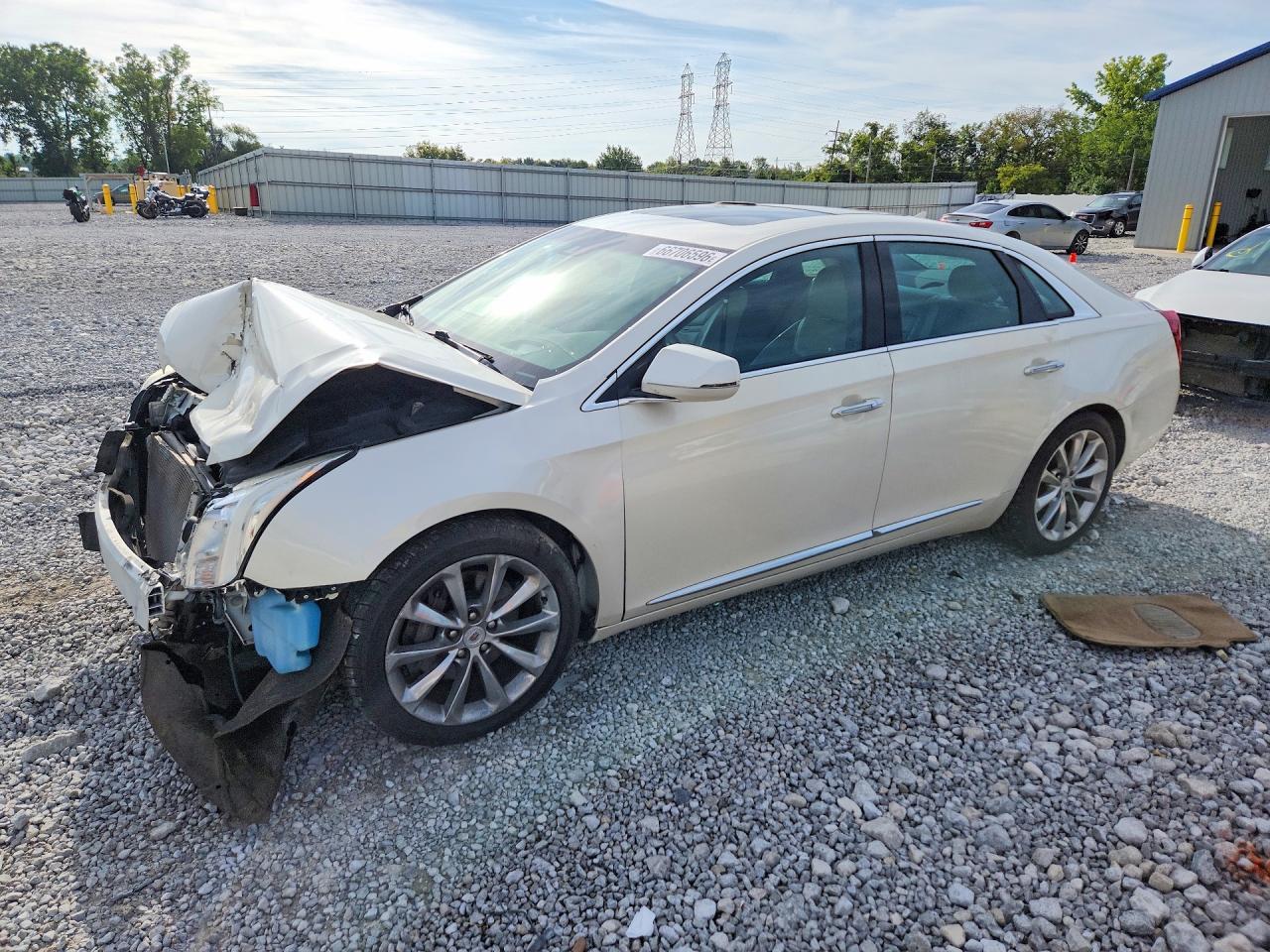2013 Cadillac Xts Premium Collection White vin: 2G61T5S31D9102874