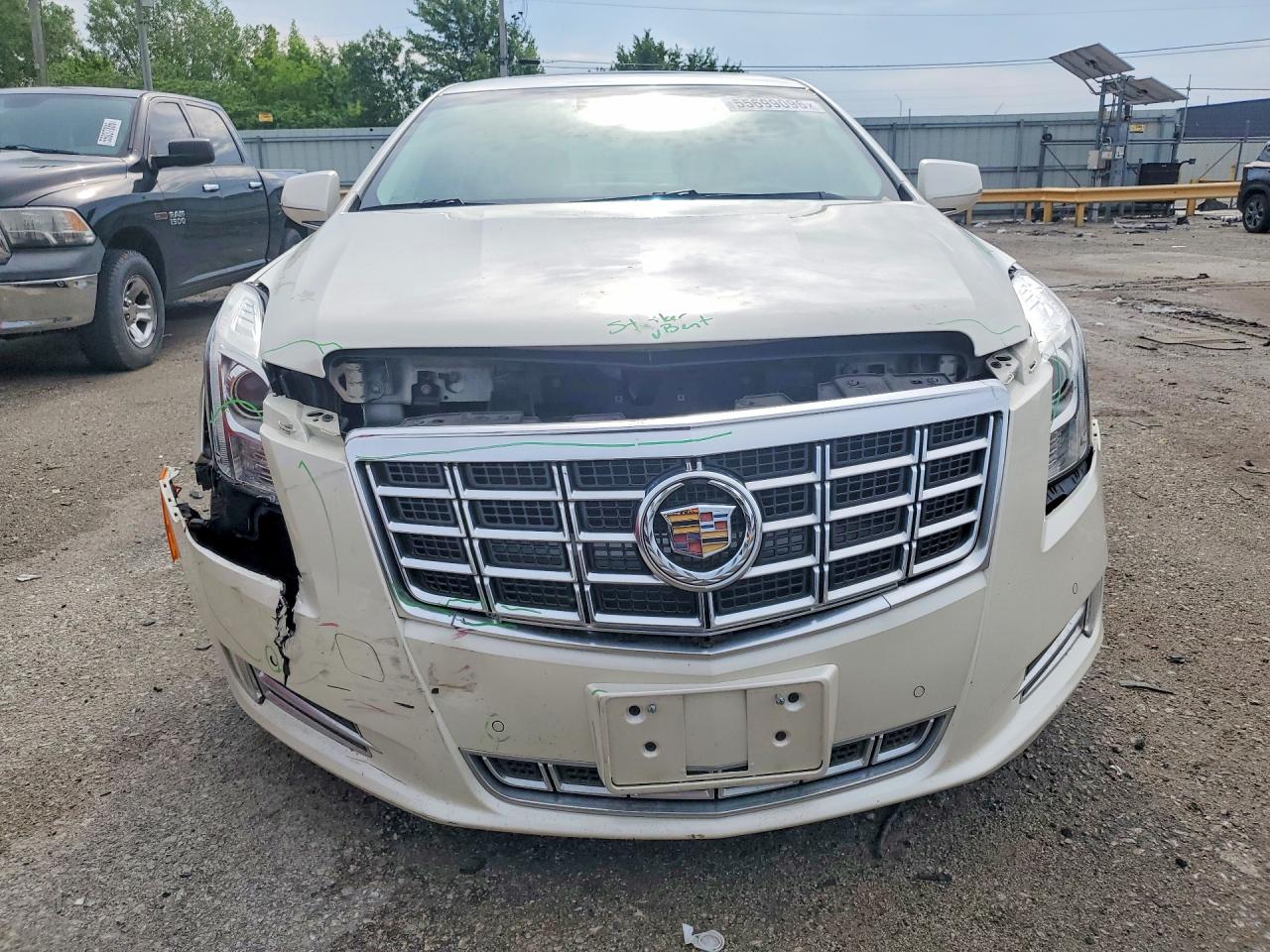2013 Cadillac Xts Premium Collection Cream vin: 2G61T5S32D9159004