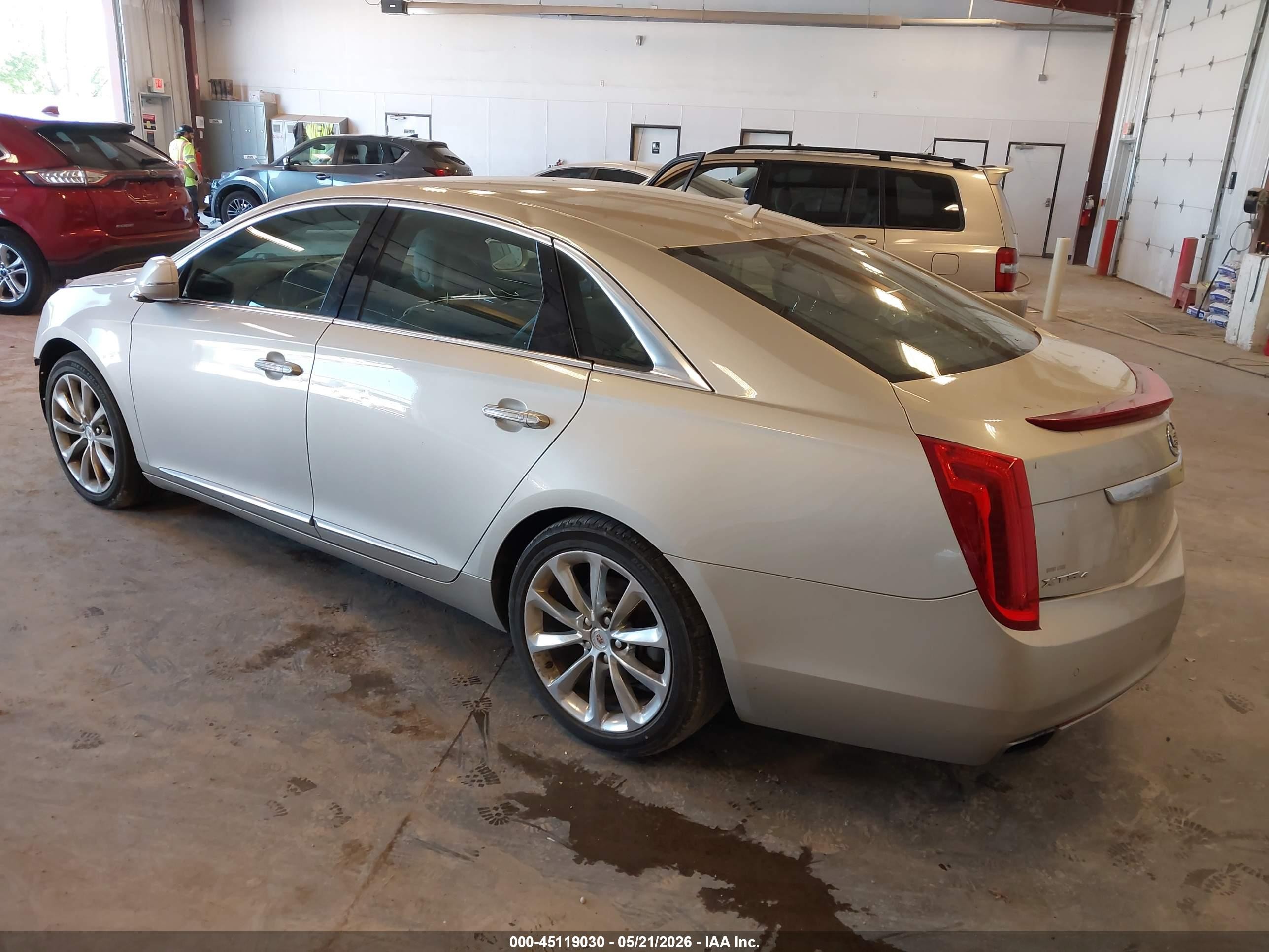 2013 Cadillac Xts Premium Tan vin: 2G61T5S32D9234980