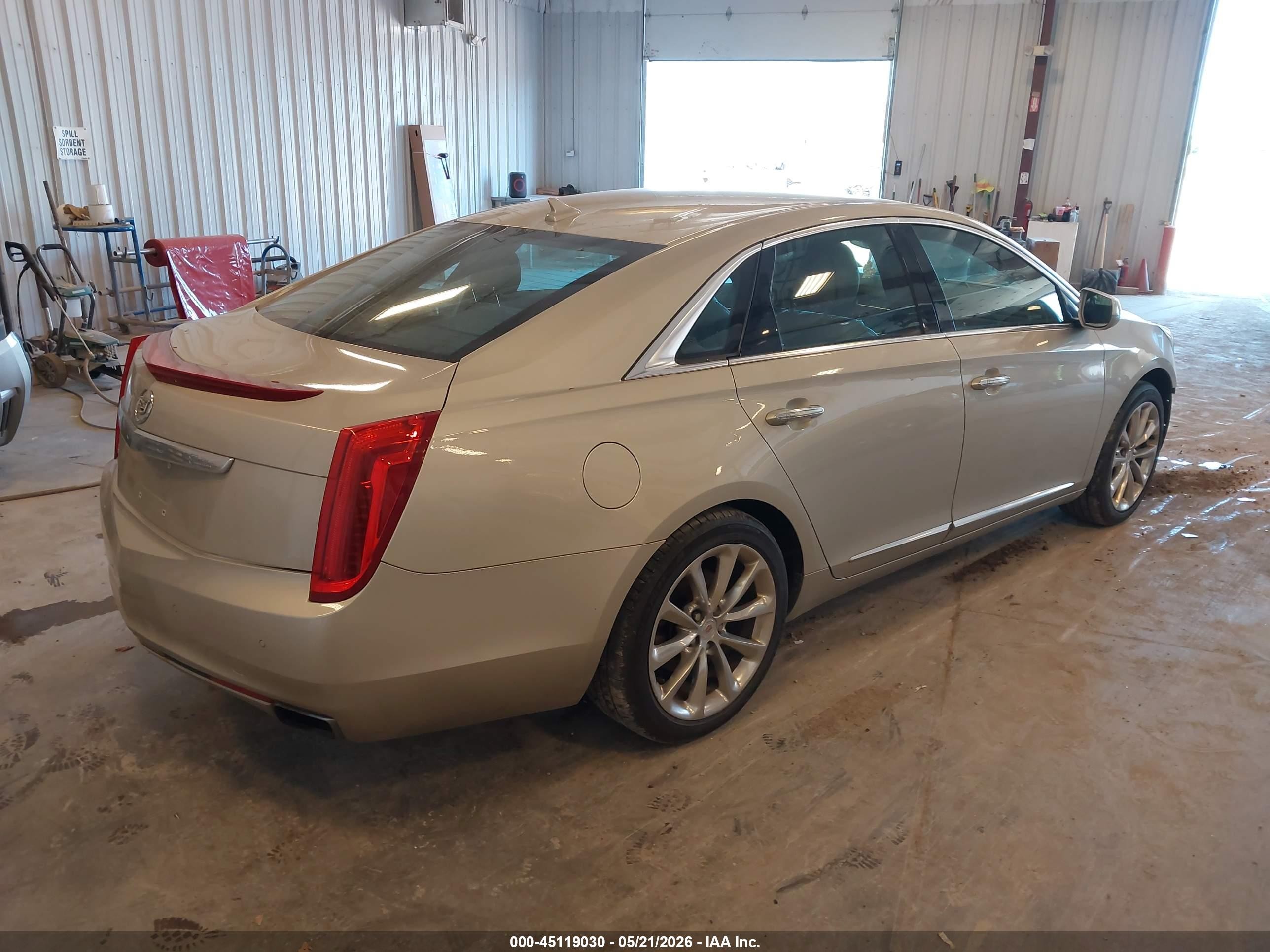 2013 Cadillac Xts Premium Tan vin: 2G61T5S32D9234980