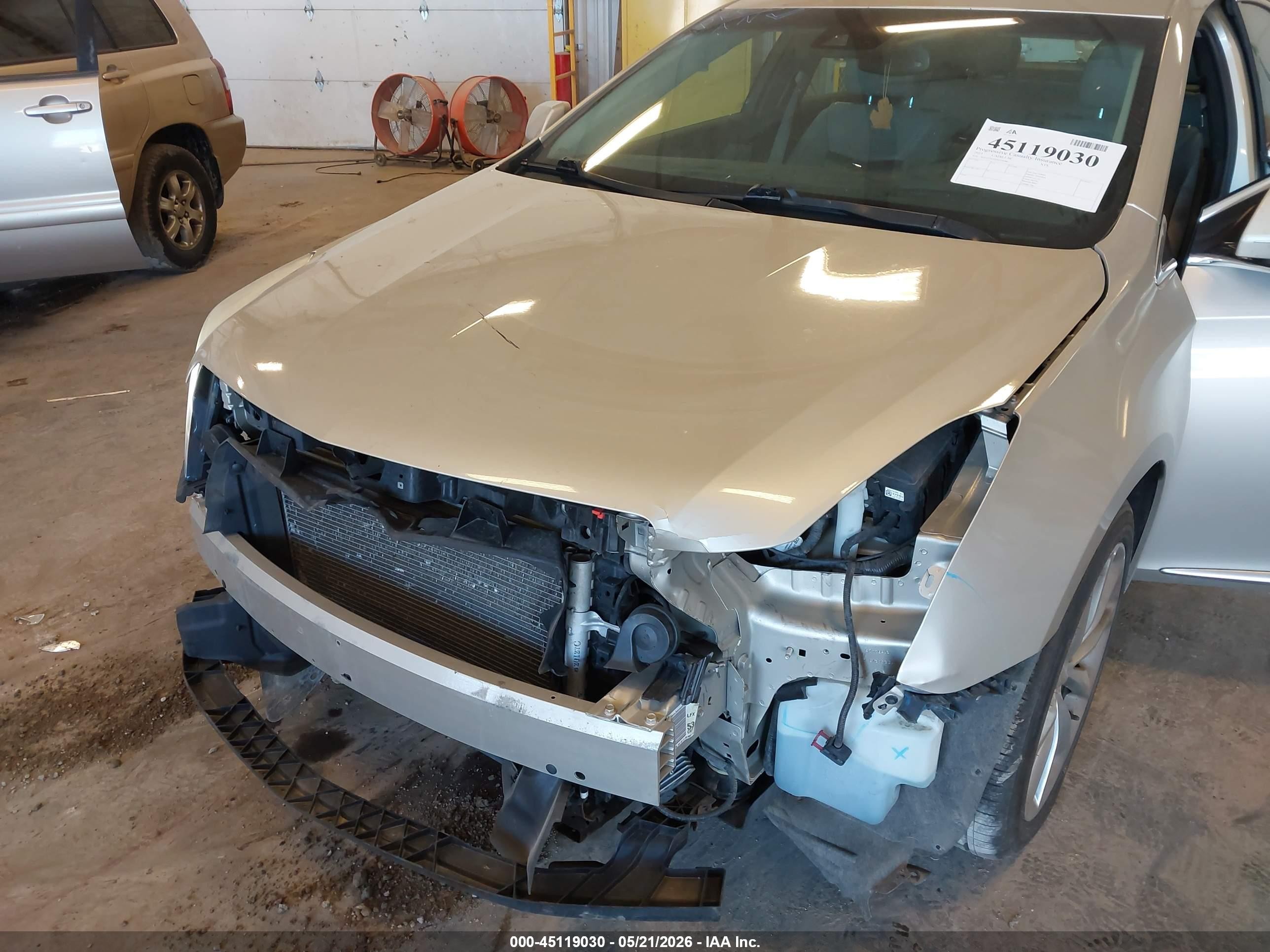 2013 Cadillac Xts Premium Tan vin: 2G61T5S32D9234980