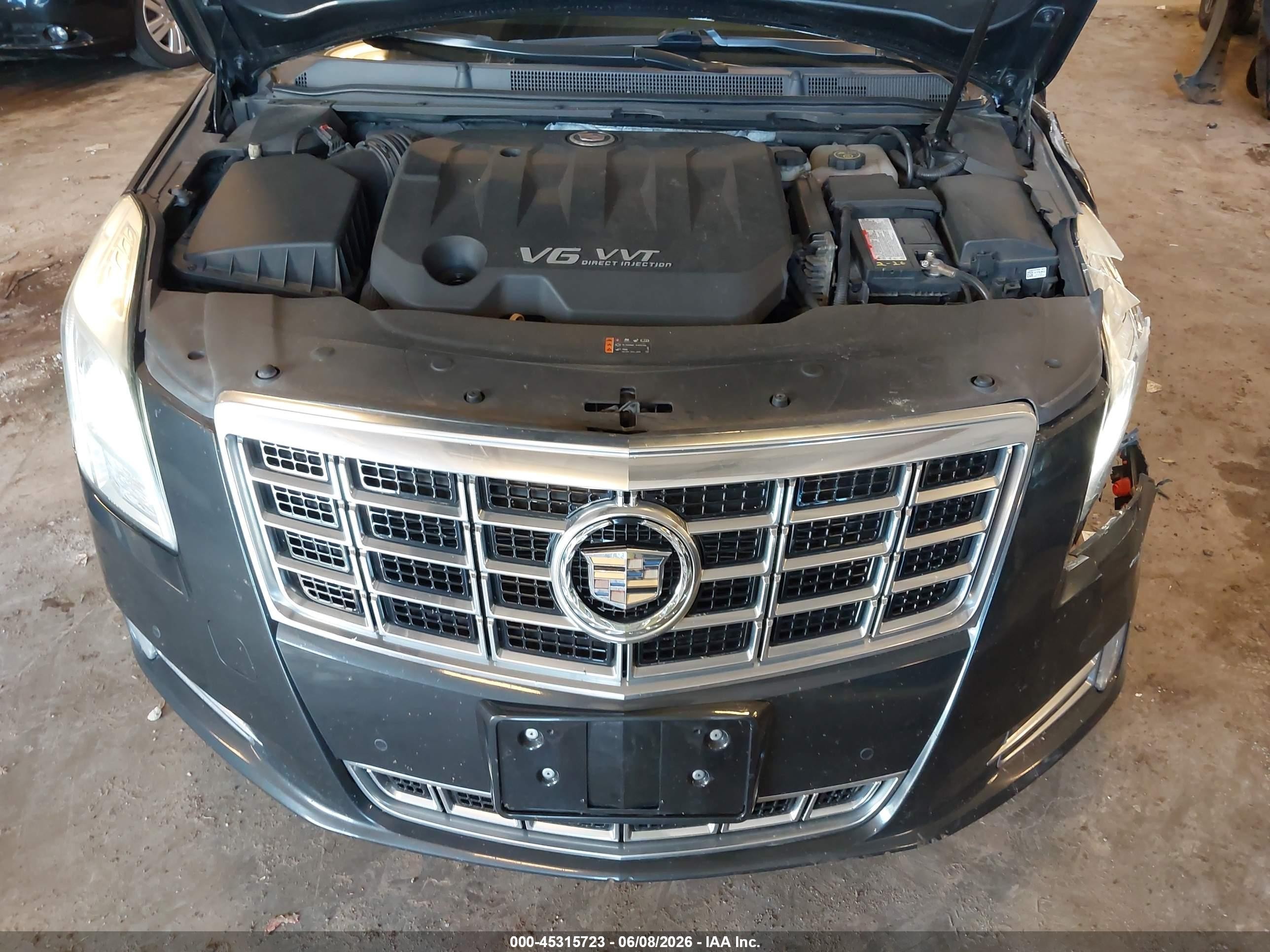 2013 Cadillac Xts Premium Black vin: 2G61T5S34D9107972