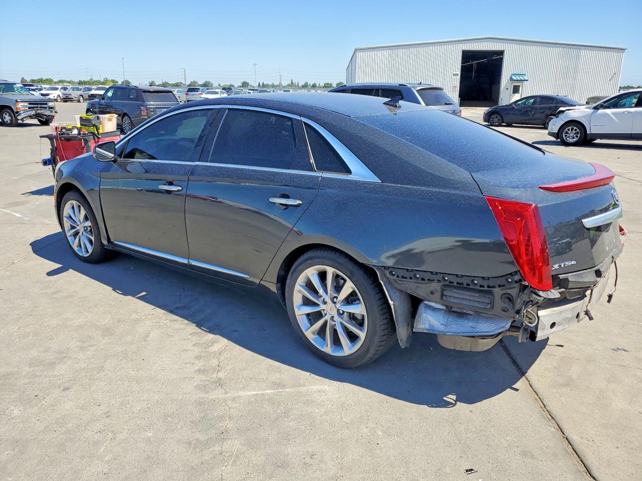 2013 Cadillac Xts Premium Collection Charcoal vin: 2G61T5S35D9110718