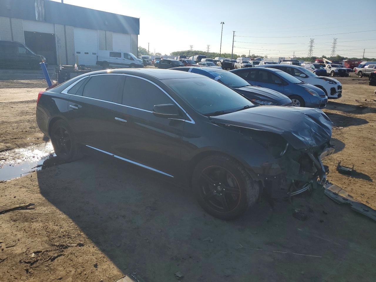 2013 Cadillac Xts Premium Collection Black vin: 2G61T5S35D9130077
