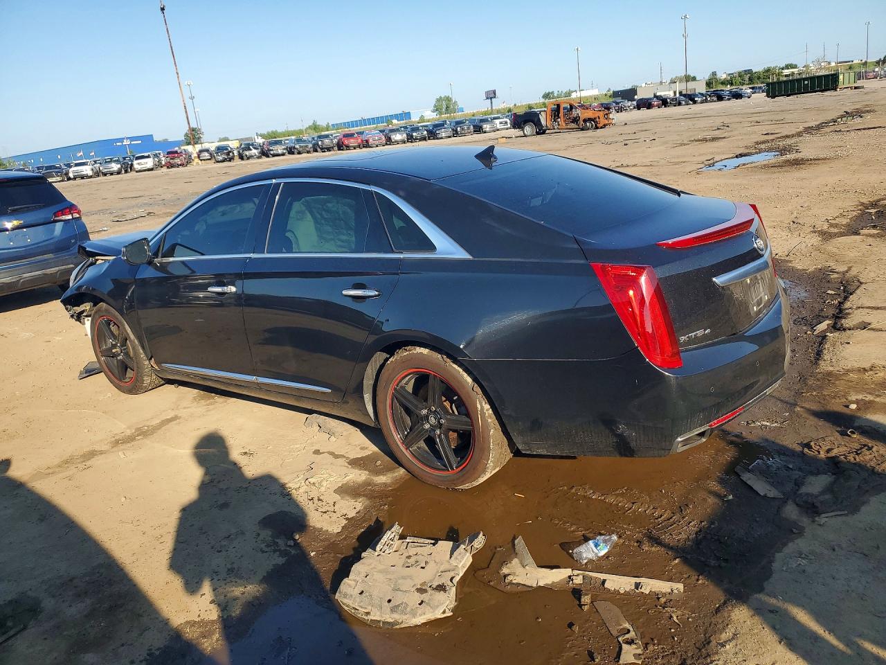 2013 Cadillac Xts Premium Collection Black vin: 2G61T5S35D9130077