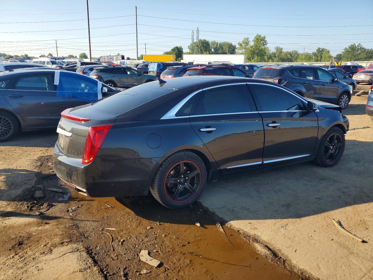 2013 Cadillac Xts Premium Collection Black vin: 2G61T5S35D9130077