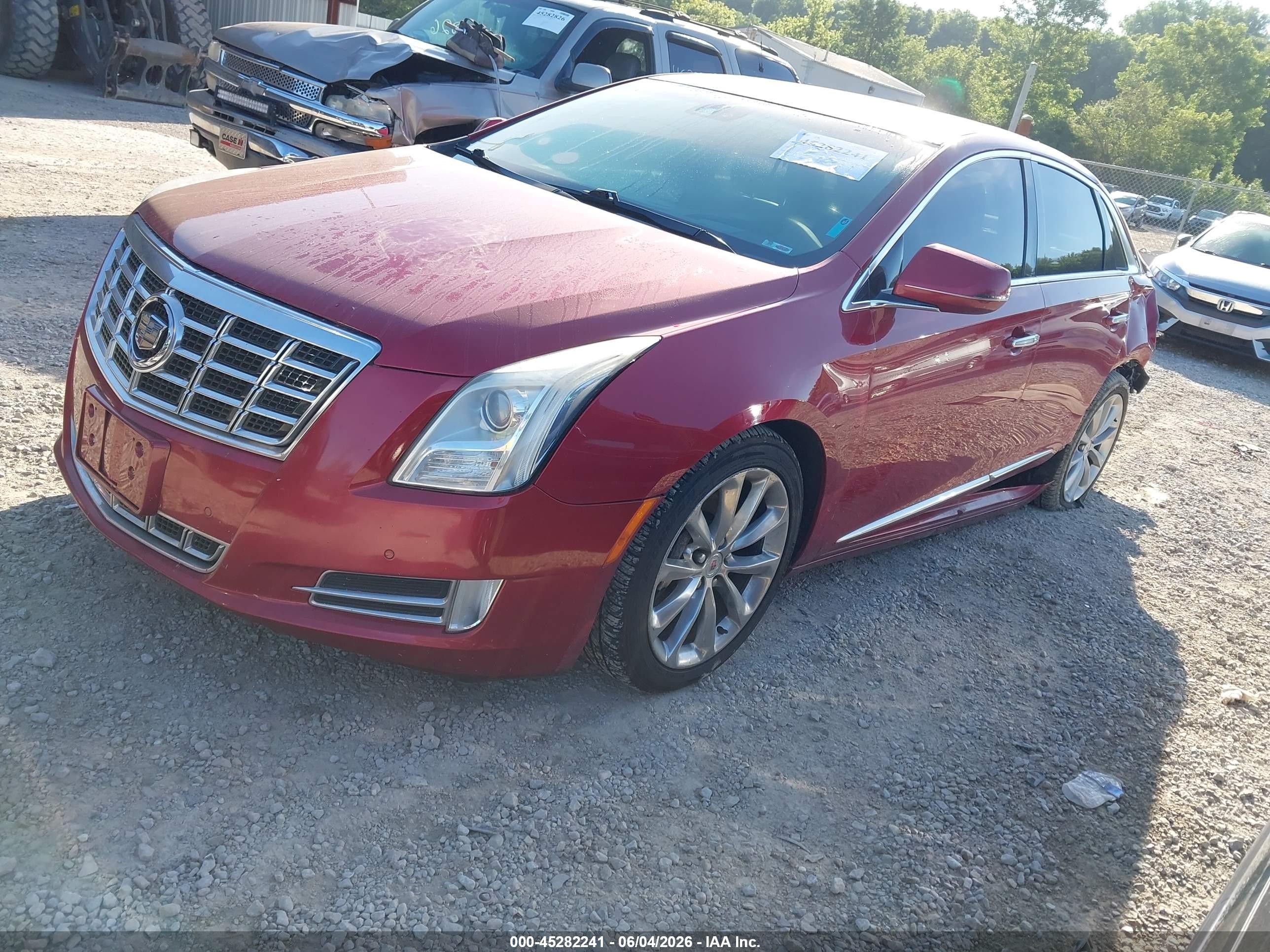 2013 Cadillac Xts Premium Red vin: 2G61T5S35D9155321