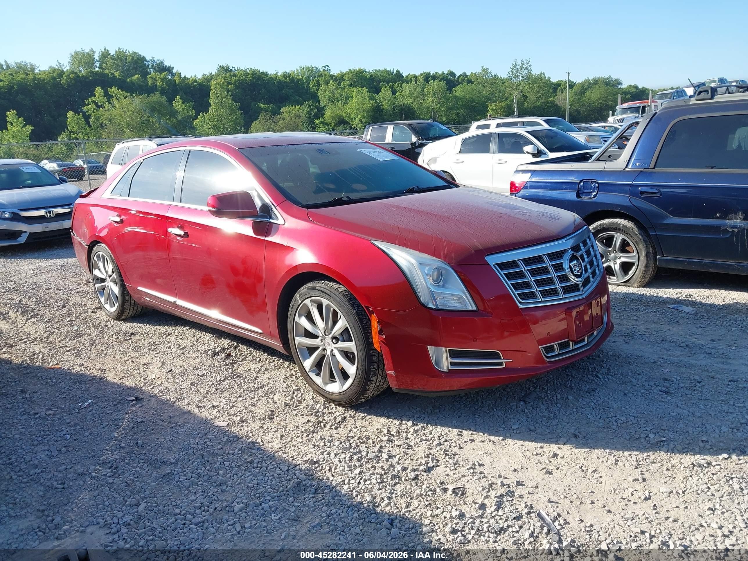 2013 Cadillac Xts Premium Red vin: 2G61T5S35D9155321