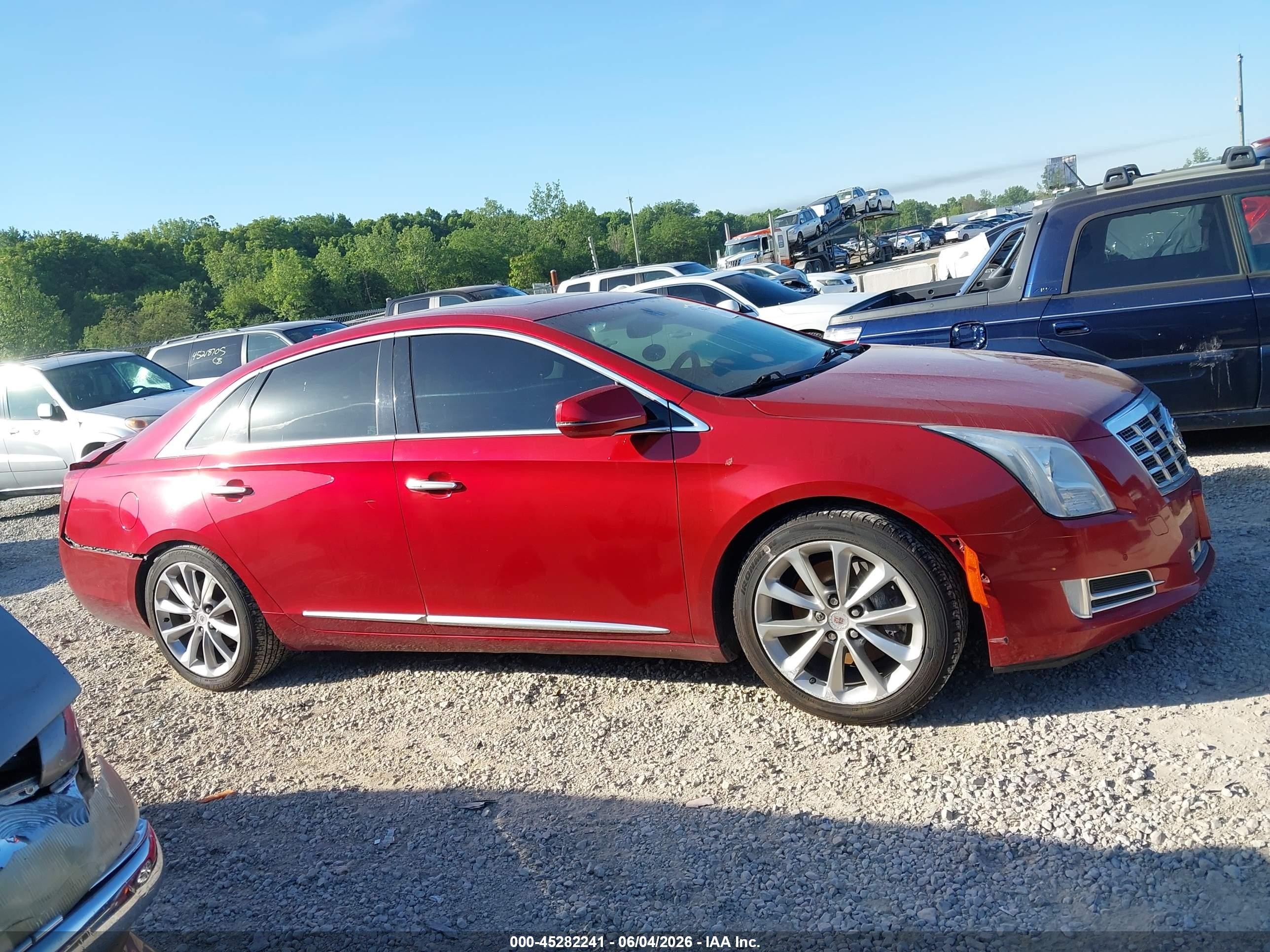 2013 Cadillac Xts Premium Red vin: 2G61T5S35D9155321