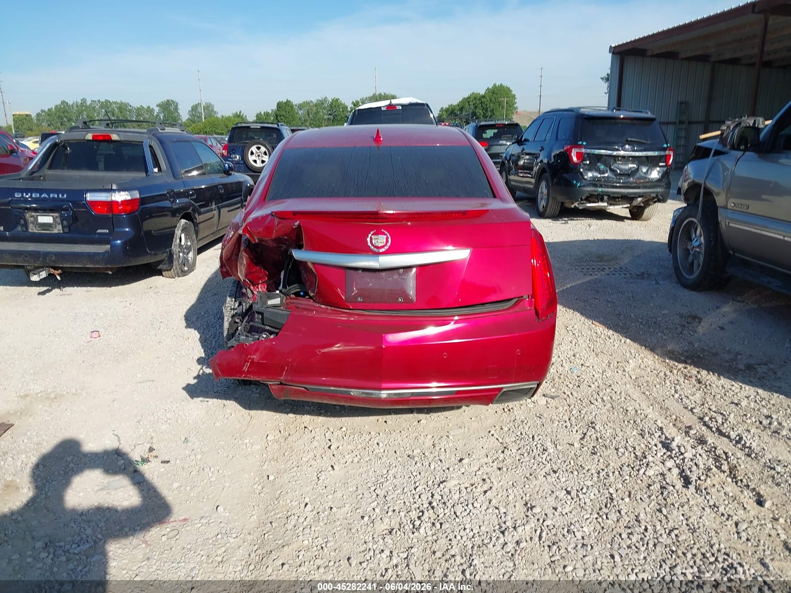 2013 Cadillac Xts Premium Red vin: 2G61T5S35D9155321