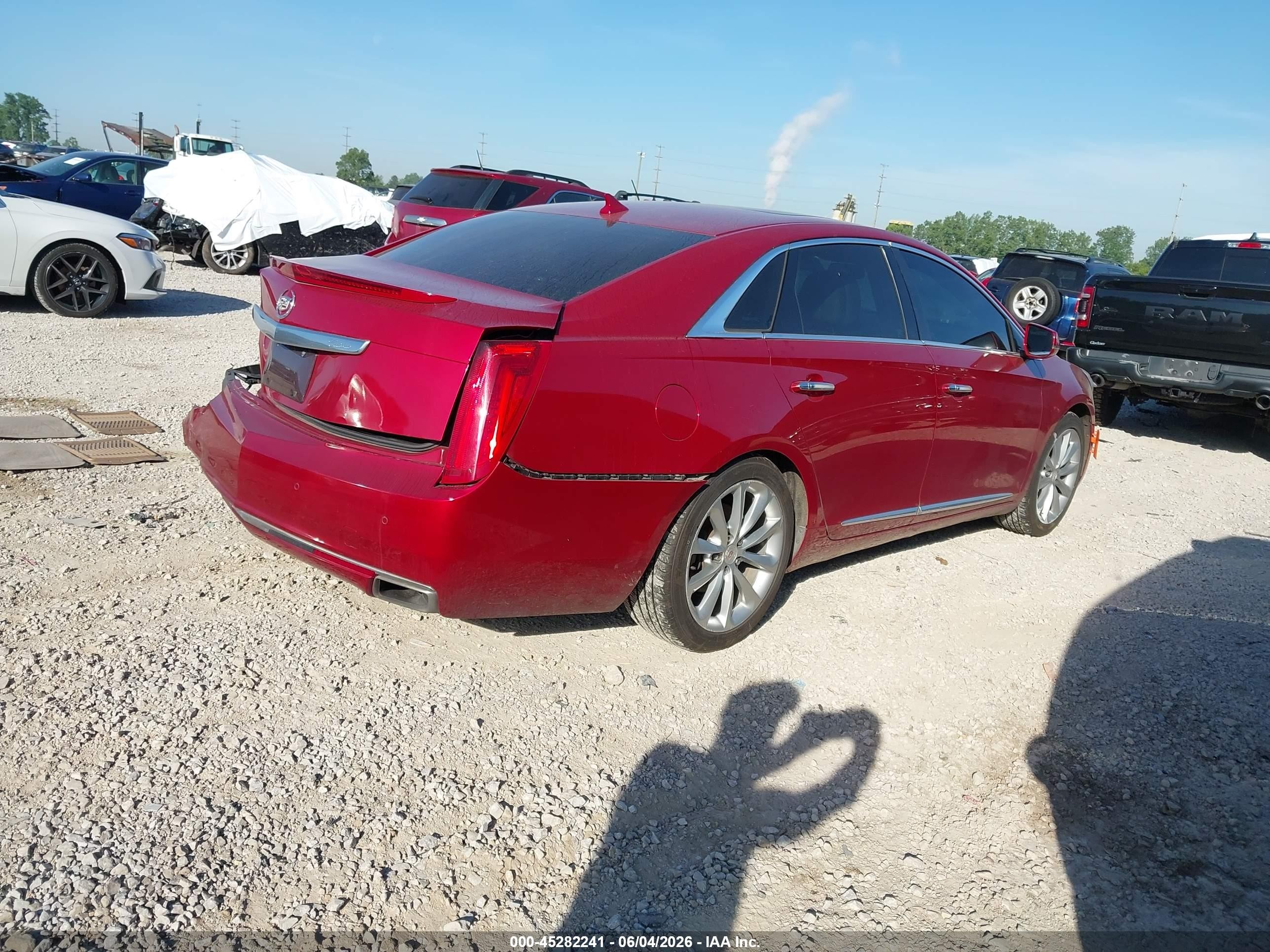 2013 Cadillac Xts Premium Red vin: 2G61T5S35D9155321