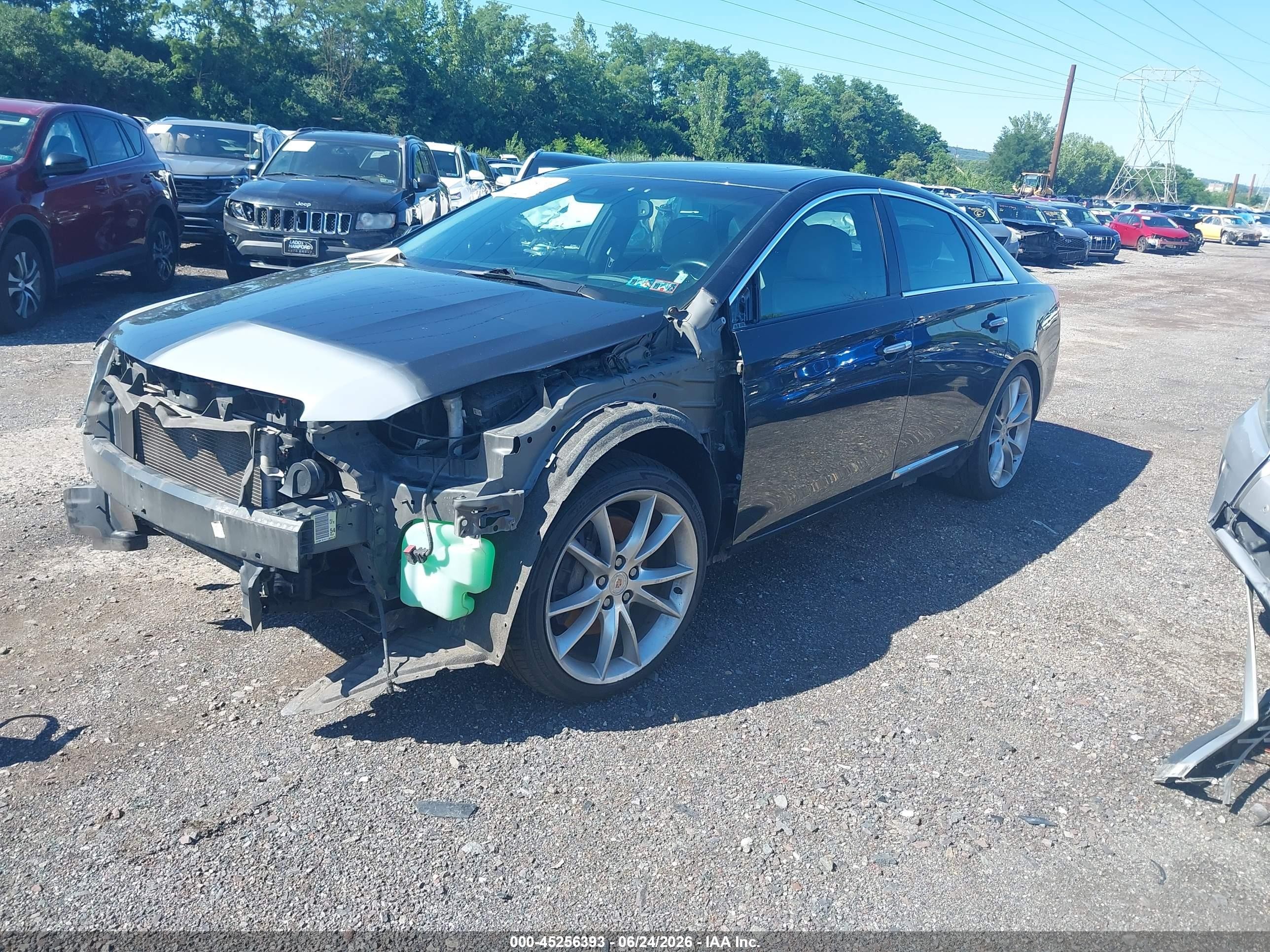 2013 Cadillac Xts Premium Gray vin: 2G61T5S35D9190277