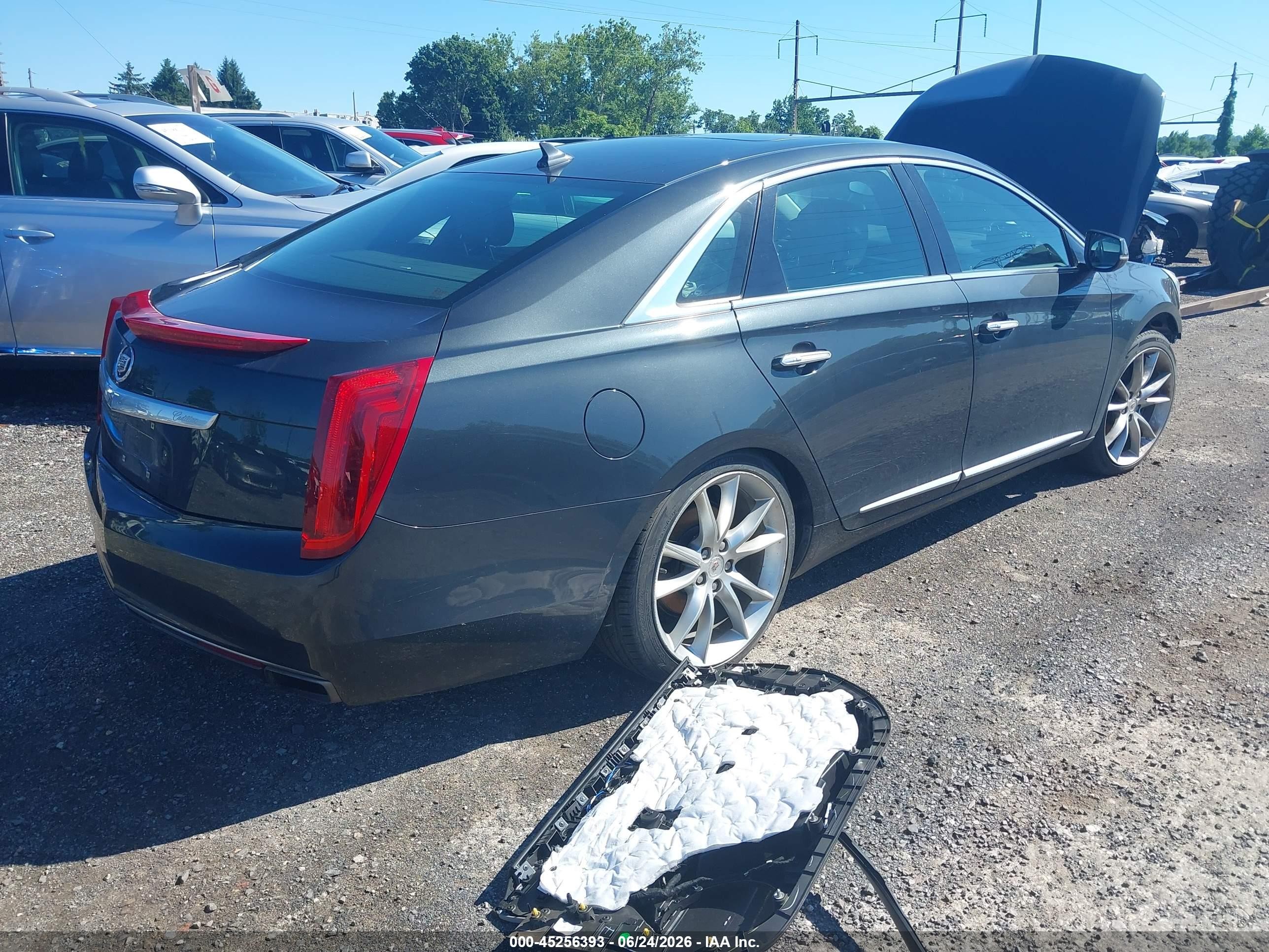 2013 Cadillac Xts Premium Gray vin: 2G61T5S35D9190277