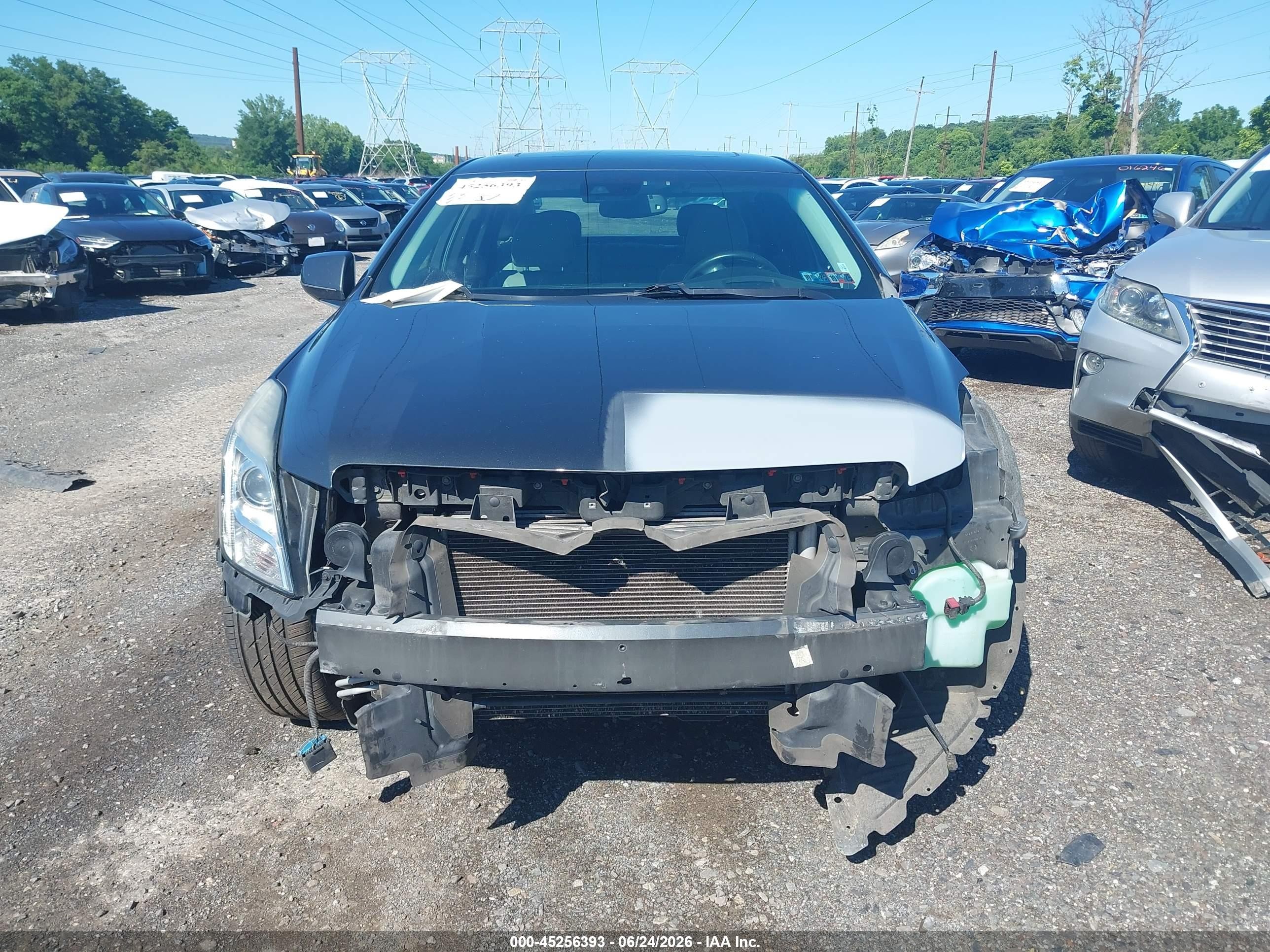2013 Cadillac Xts Premium Gray vin: 2G61T5S35D9190277