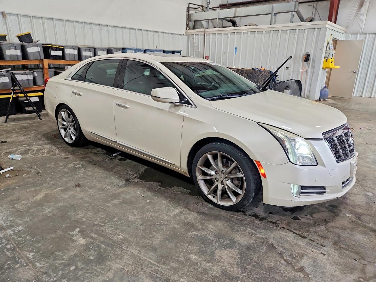 2013 Cadillac Xts Premium Collection White vin: 2G61T5S35D9201844