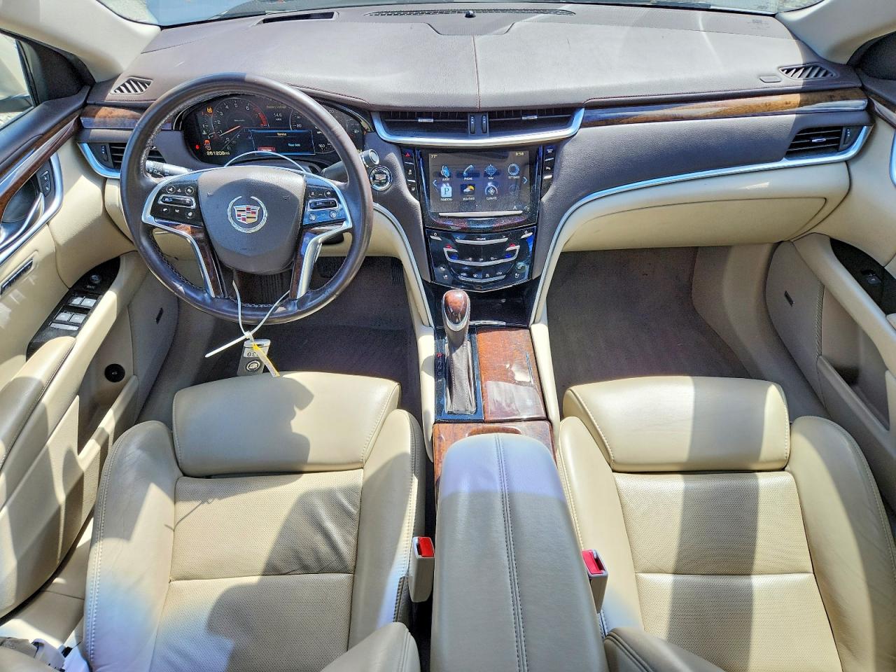 2013 Cadillac Xts Premium Collection Beige vin: 2G61T5S36D9190921