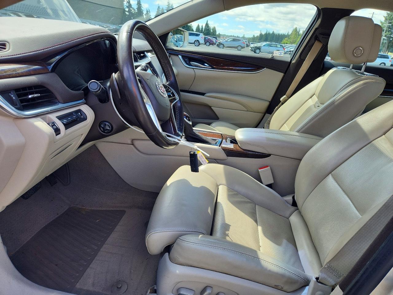2013 Cadillac Xts Premium Collection Beige vin: 2G61T5S36D9190921