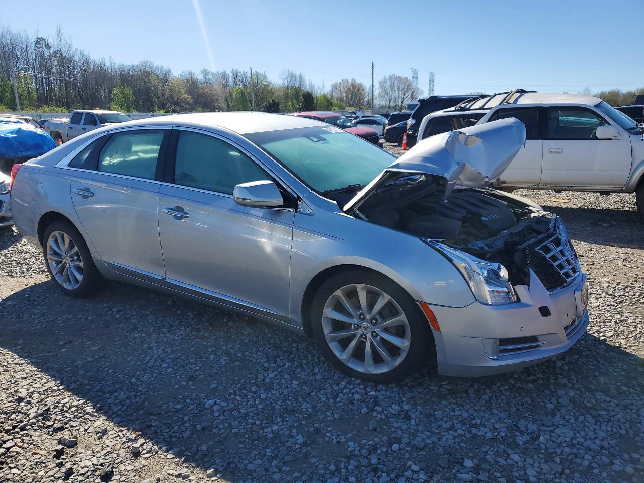 2013 Cadillac Xts Premium Collection Silver vin: 2G61T5S36D9224064