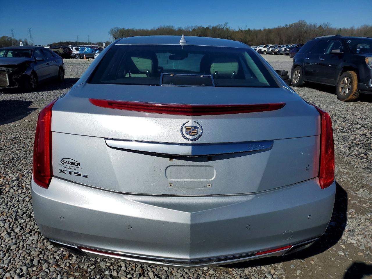 2013 Cadillac Xts Premium Collection Silver vin: 2G61T5S36D9224064