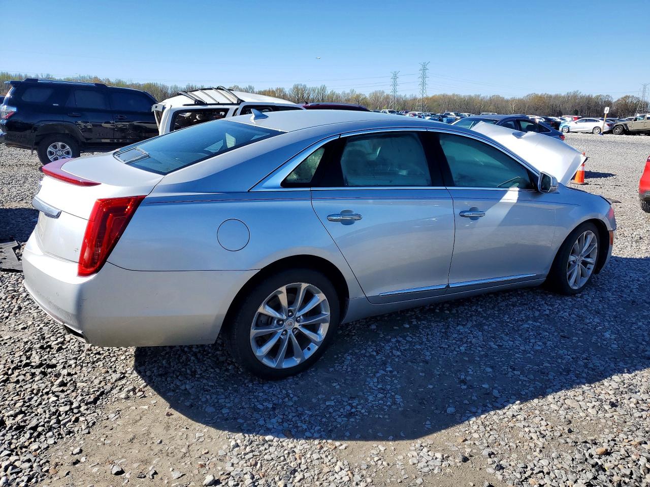 2013 Cadillac Xts Premium Collection Silver vin: 2G61T5S36D9224064