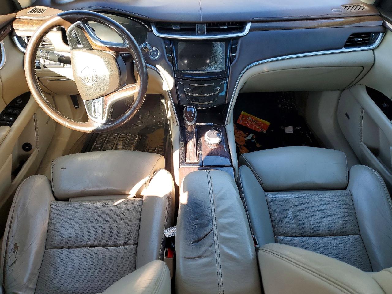 2013 Cadillac Xts Premium Collection Silver vin: 2G61T5S36D9224064