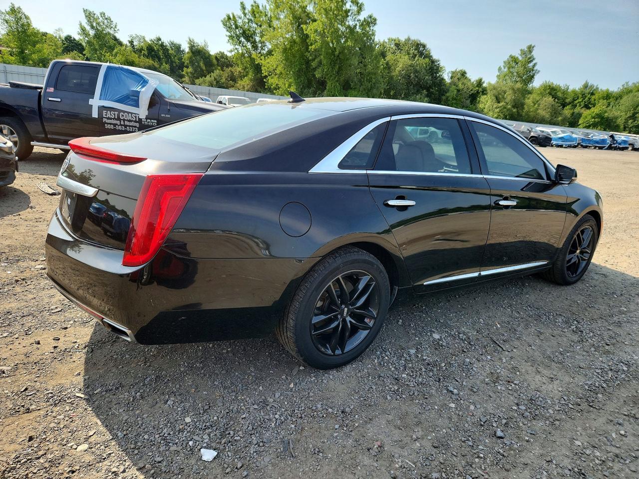 2013 Cadillac Xts Premium Collection Black vin: 2G61T5S37D9121901
